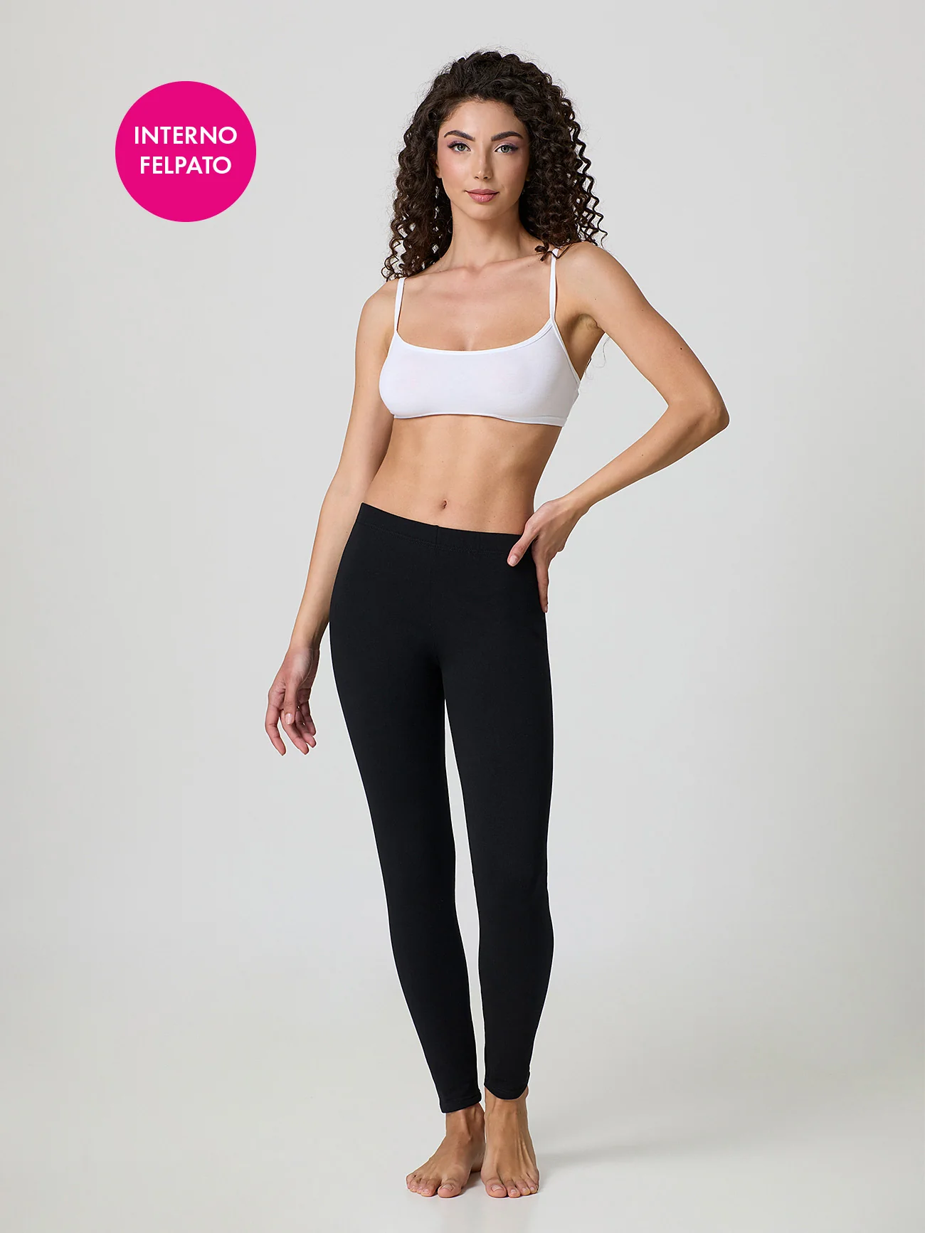 Leggings felpato in caldo cotone - Image 5