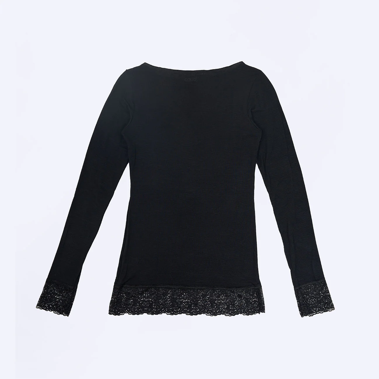Maglia cashmere con polsini in pizzo - Image 5