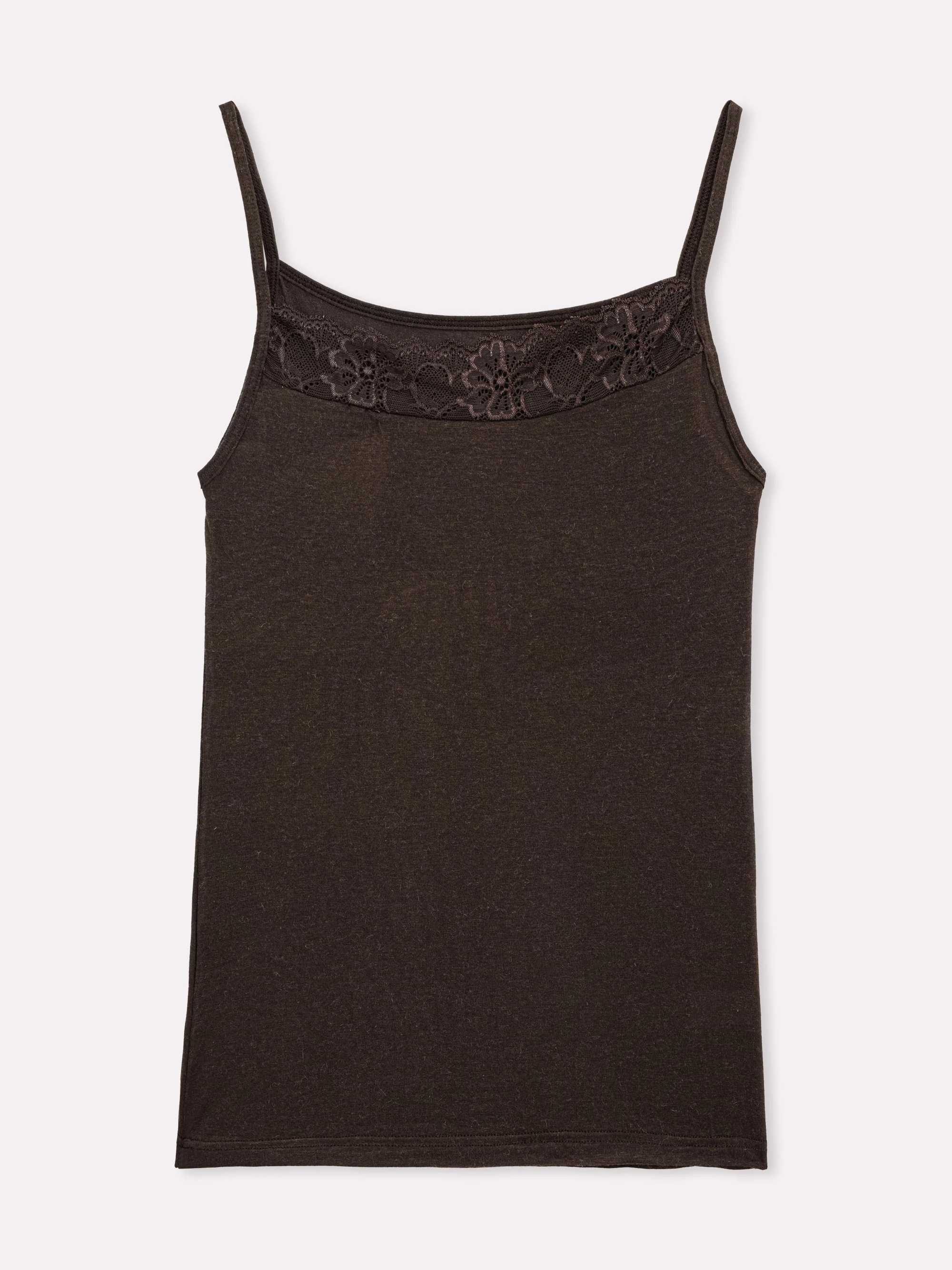 Top con cashmere e pizzo - Image 9