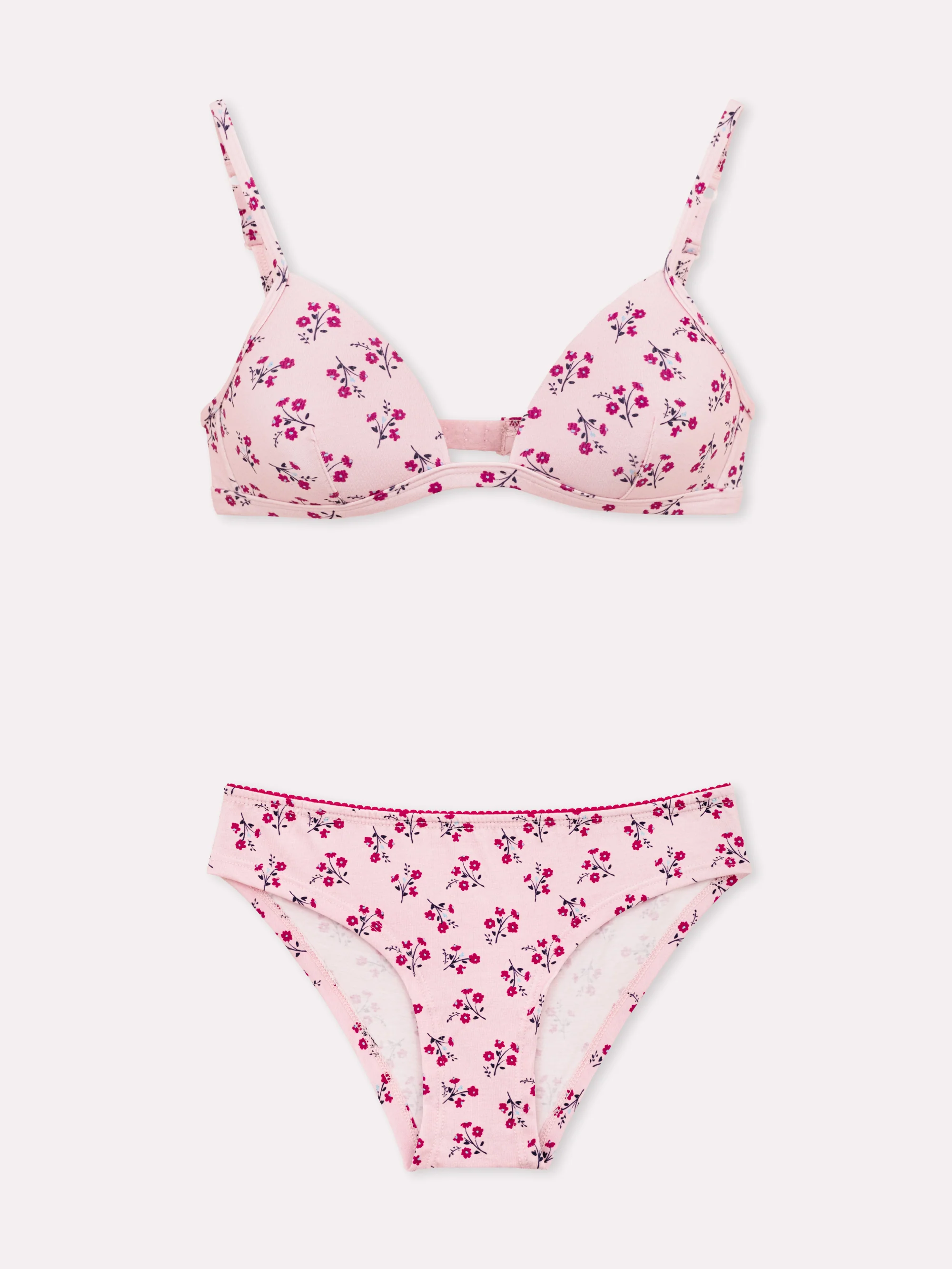 Coordinato triangolo e slip a fantasia mista serie Melodia - Image 5