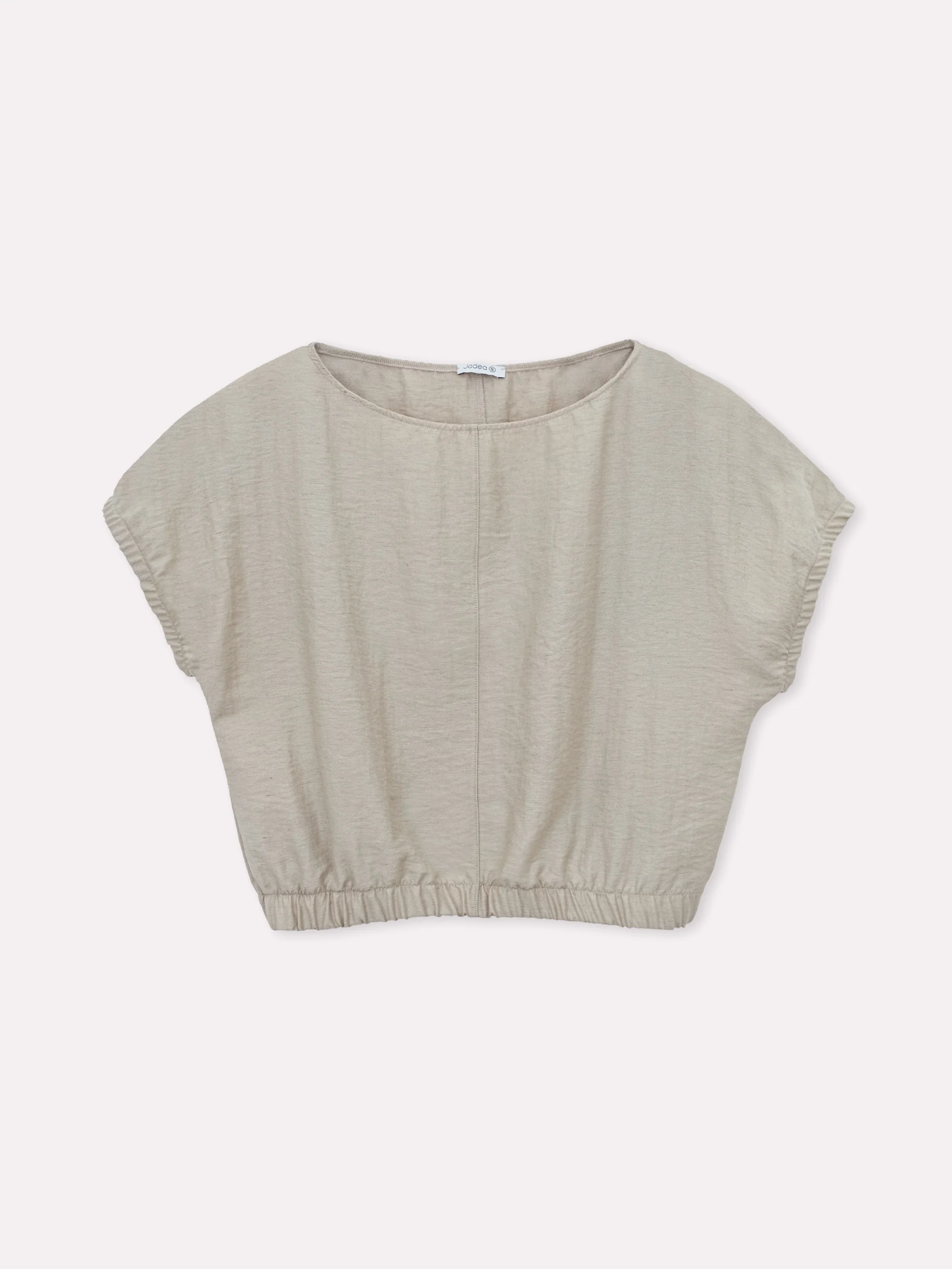 Maglia misto lino con scollo a barca - Image 10