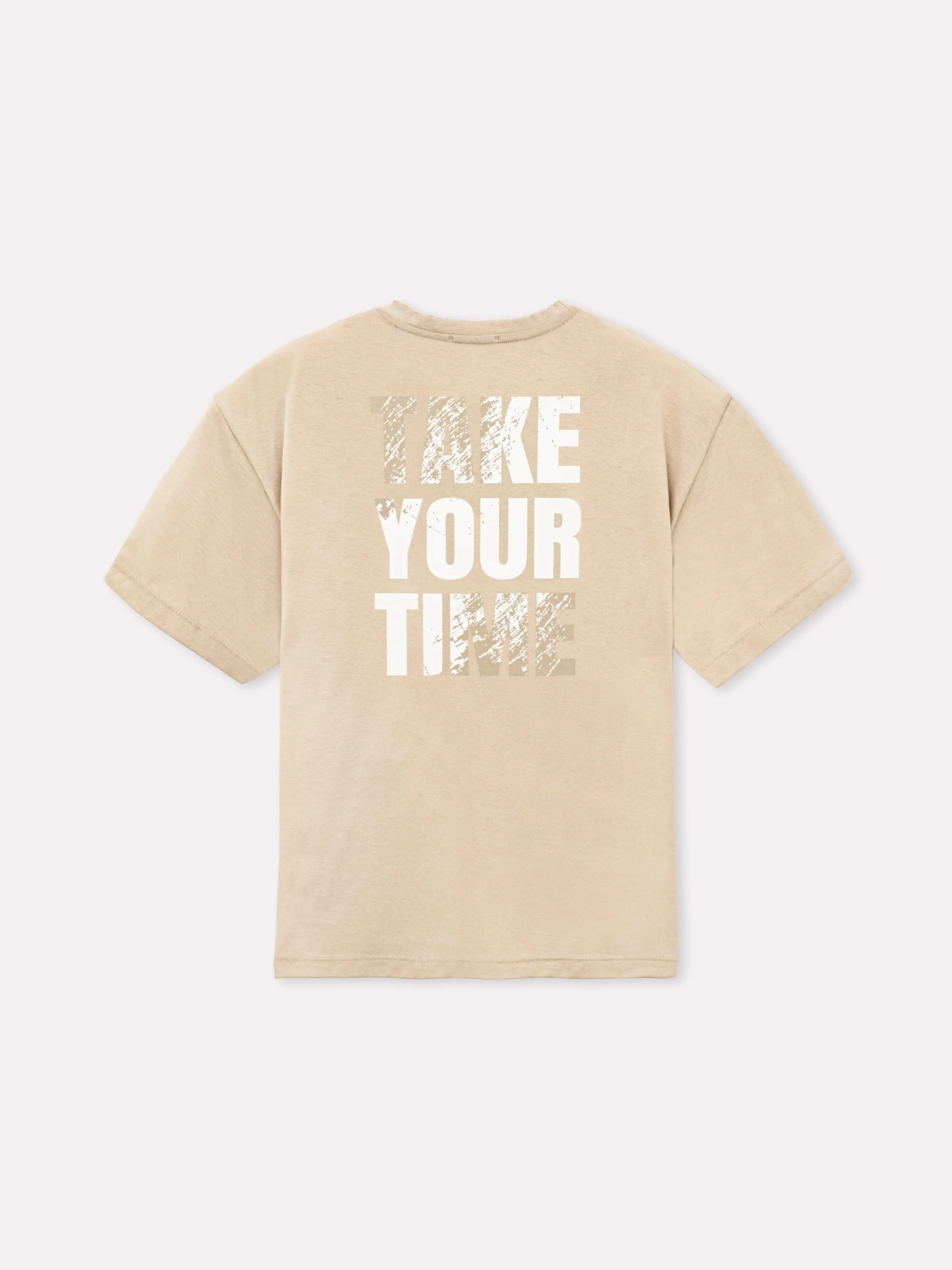 T-shirt oversize con scritte - Image 15