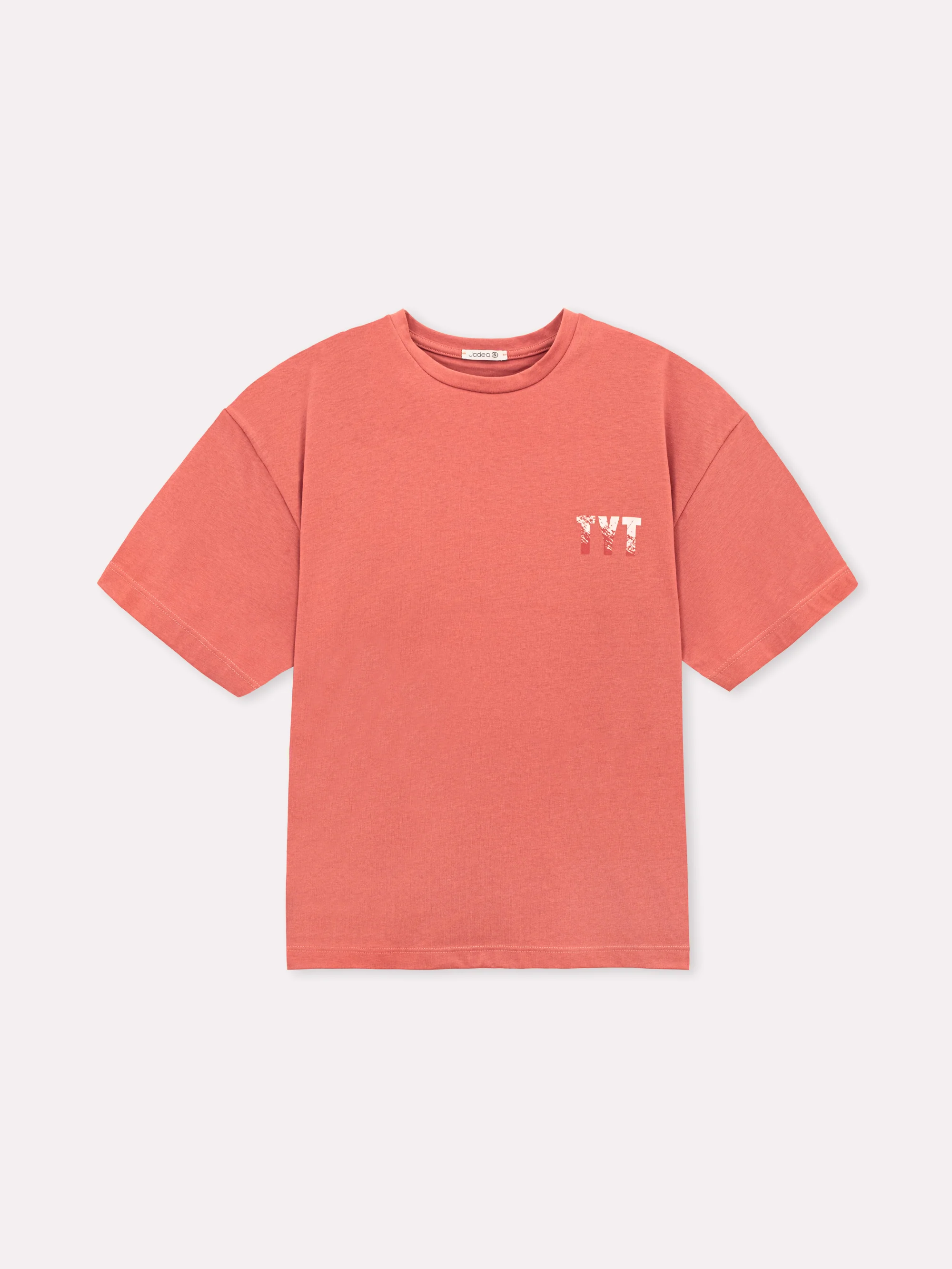 T-shirt oversize con scritte - Image 3