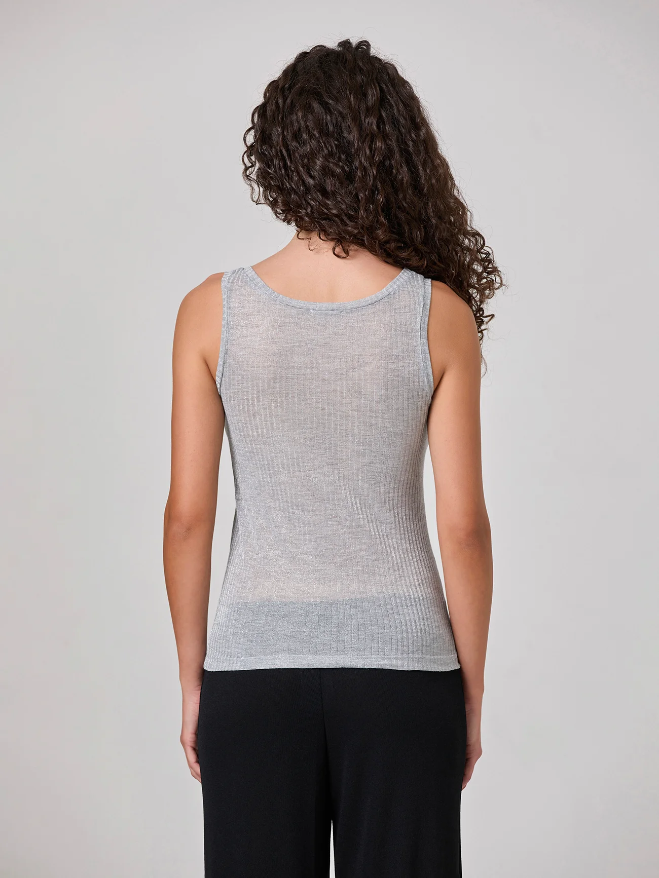 Canotta lurex a costine - Image 3
