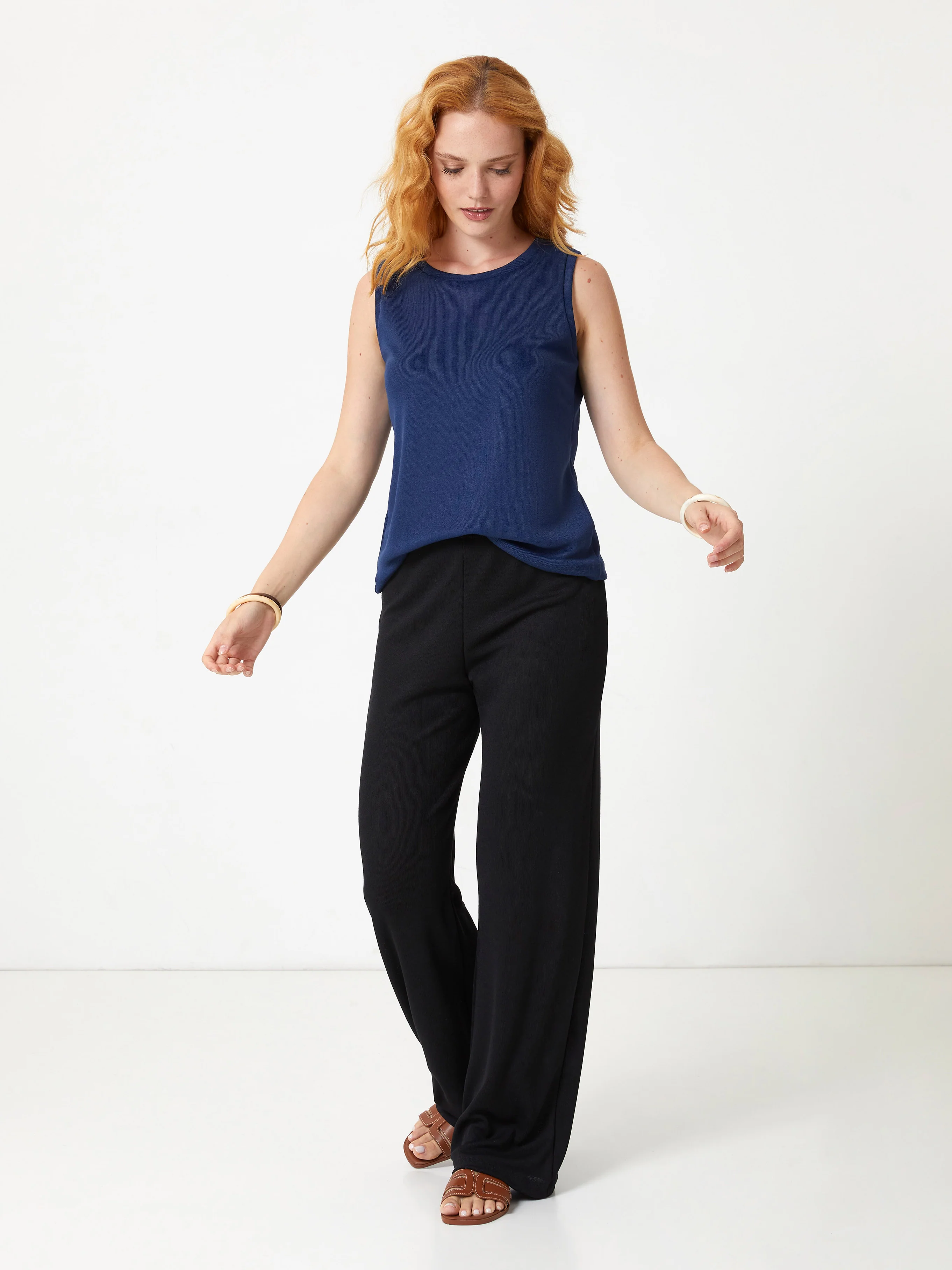 Pantalone morbido in viscosa - Image 2