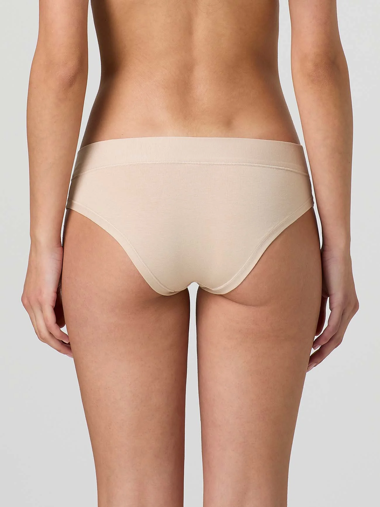 Slip fascia alta in cotone modal - Image 3