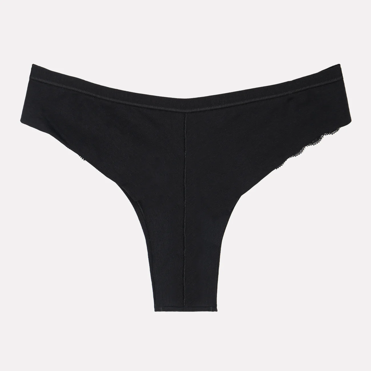 Brasiliana in cotone modal con pizzo e retro doppiato - Image 10