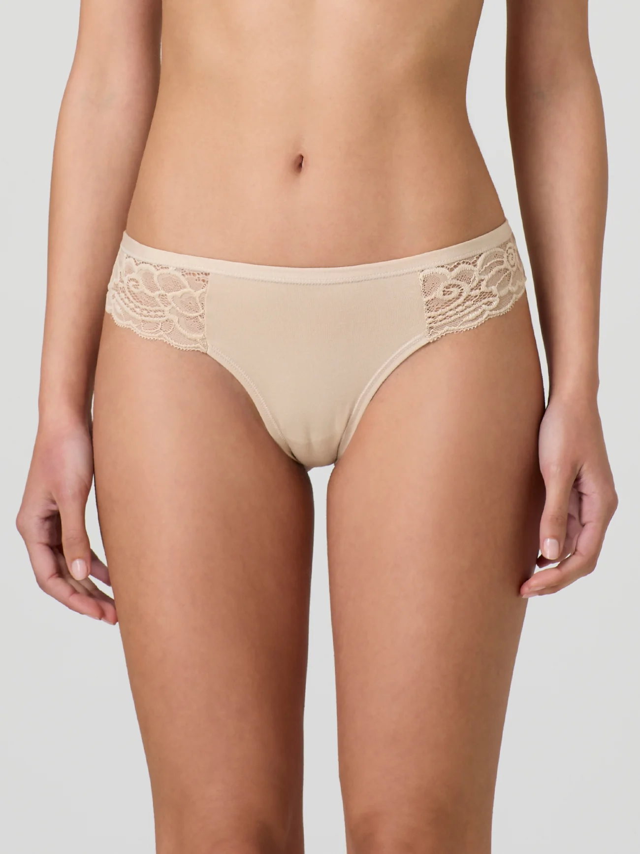 Brasiliana in cotone modal con pizzo e retro doppiato - Image 12