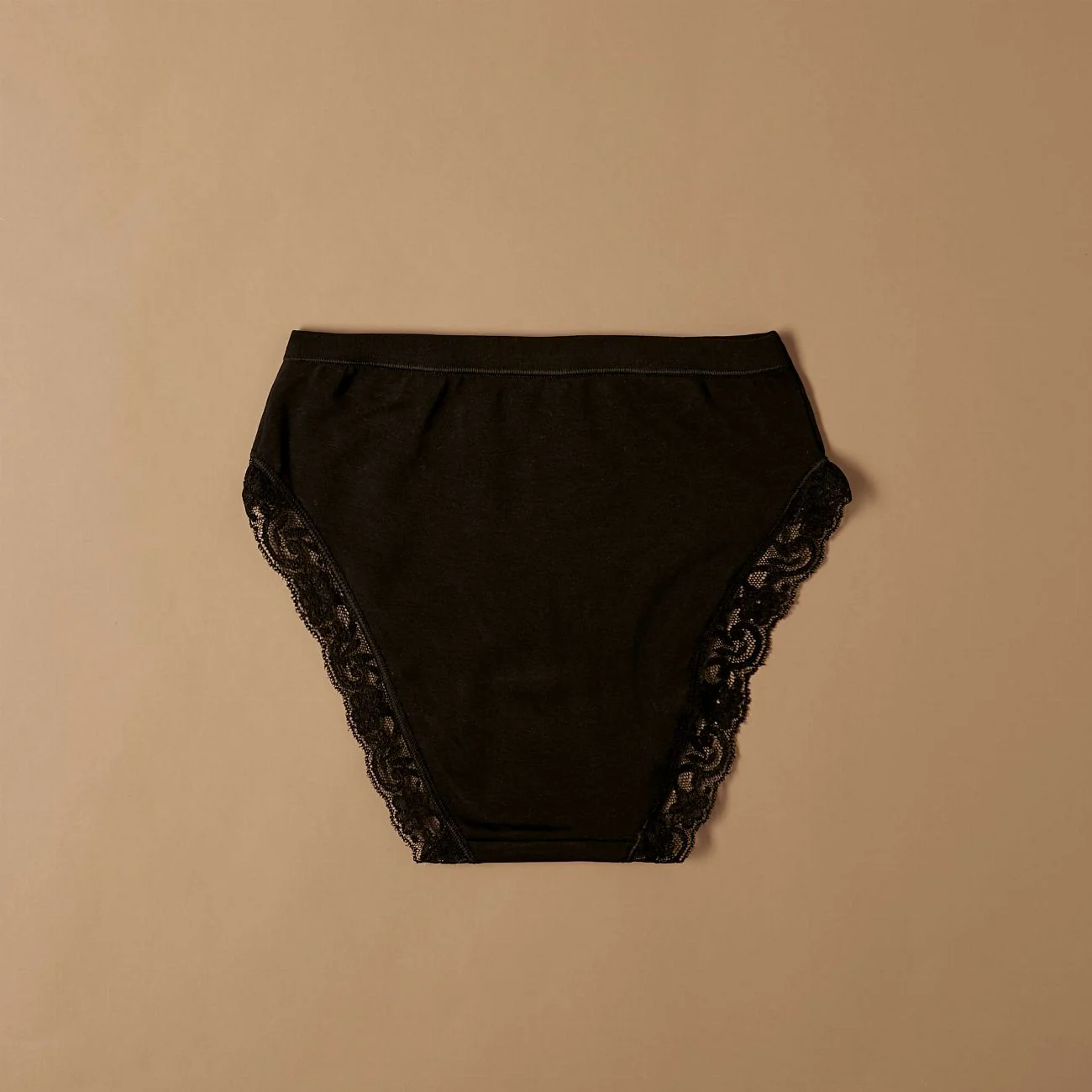 Midi in cotone modal con fascia e pizzo - Image 10