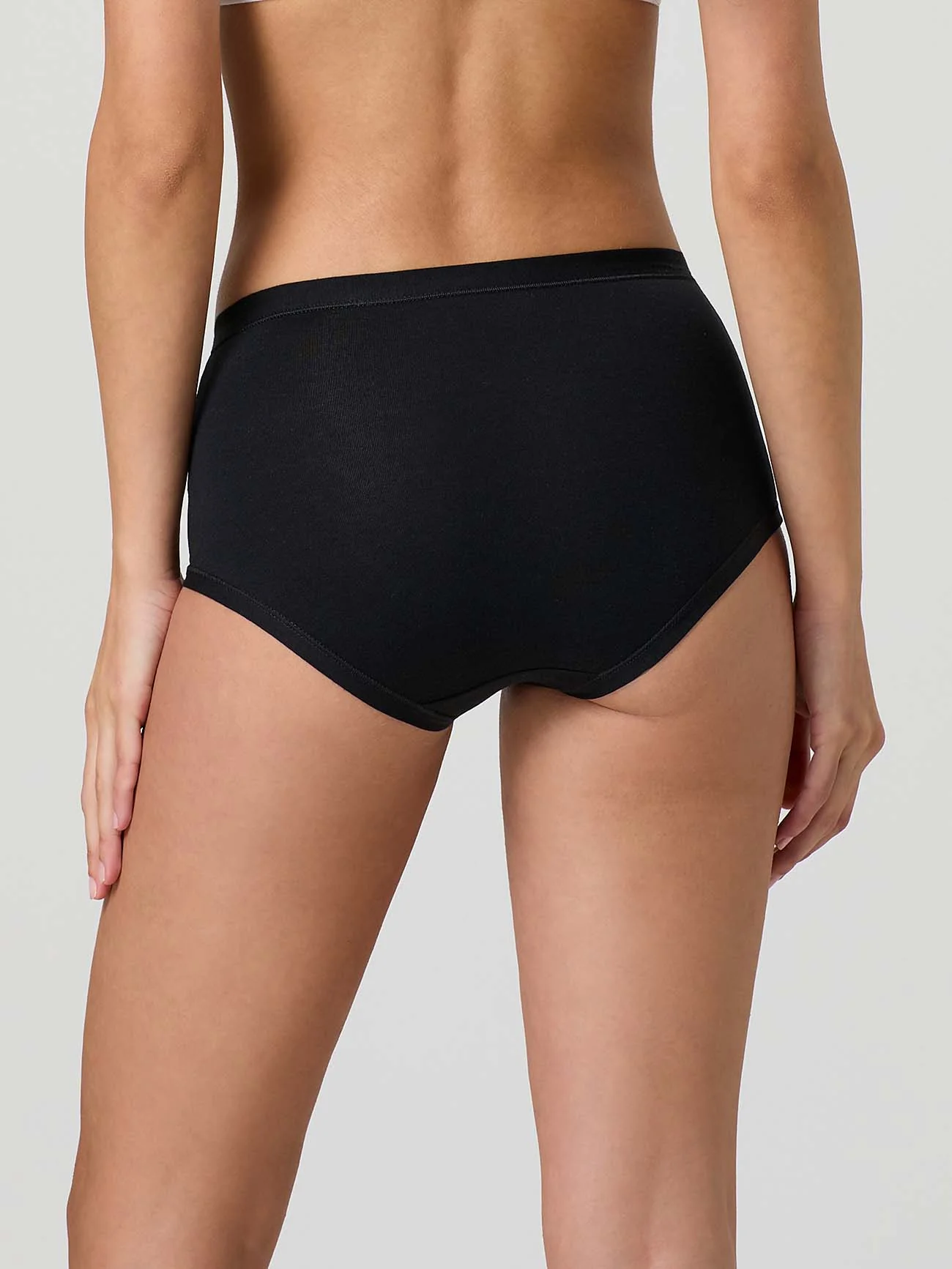 Culotte in cotone modal con fascia e inserti in pizzo - Image 8