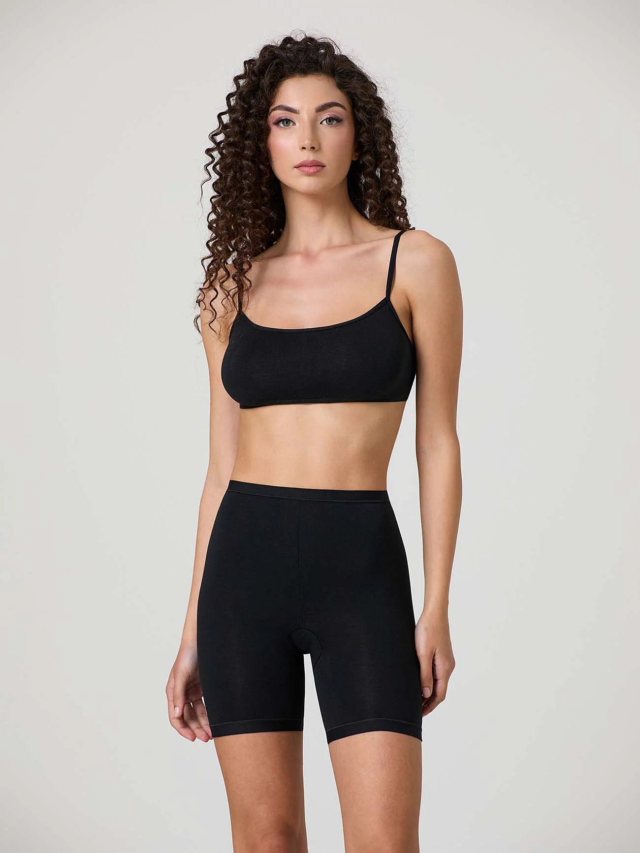 Slip a pantaloncino in cotone modal - Image 11