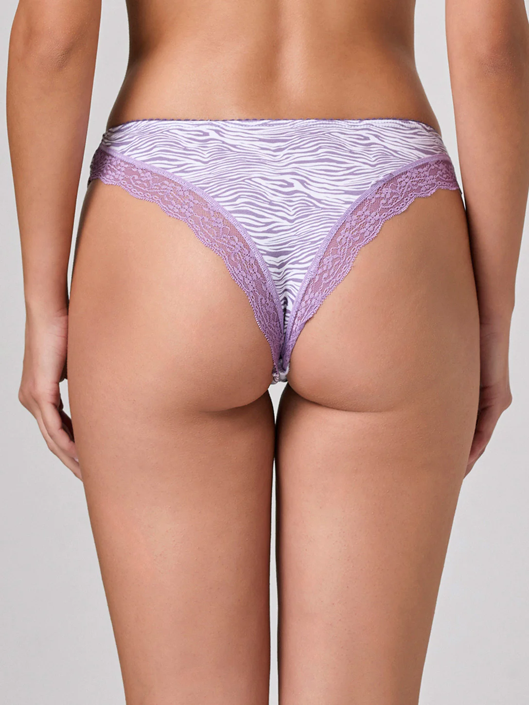 Brasiliana fantasia zebrata con pizzo serie Attimo - Image 5
