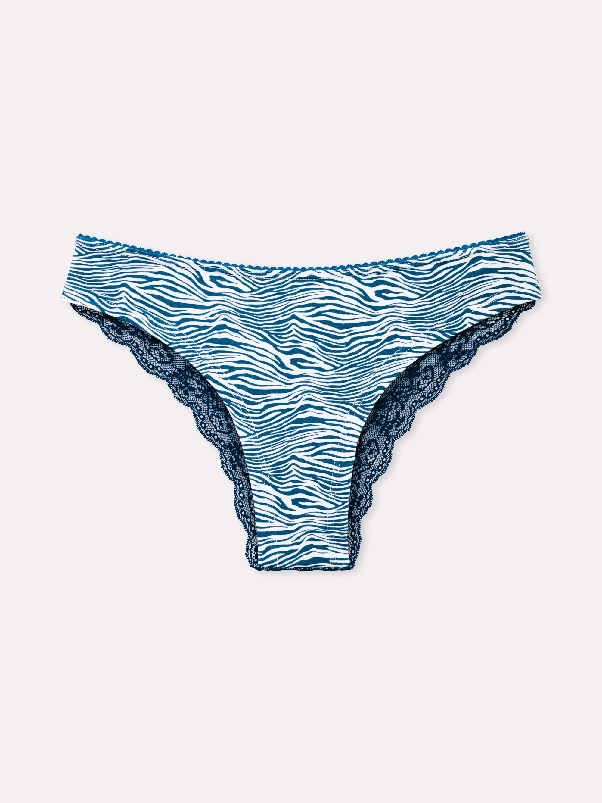 Brasiliana fantasia zebrata con pizzo serie Attimo - Image 7