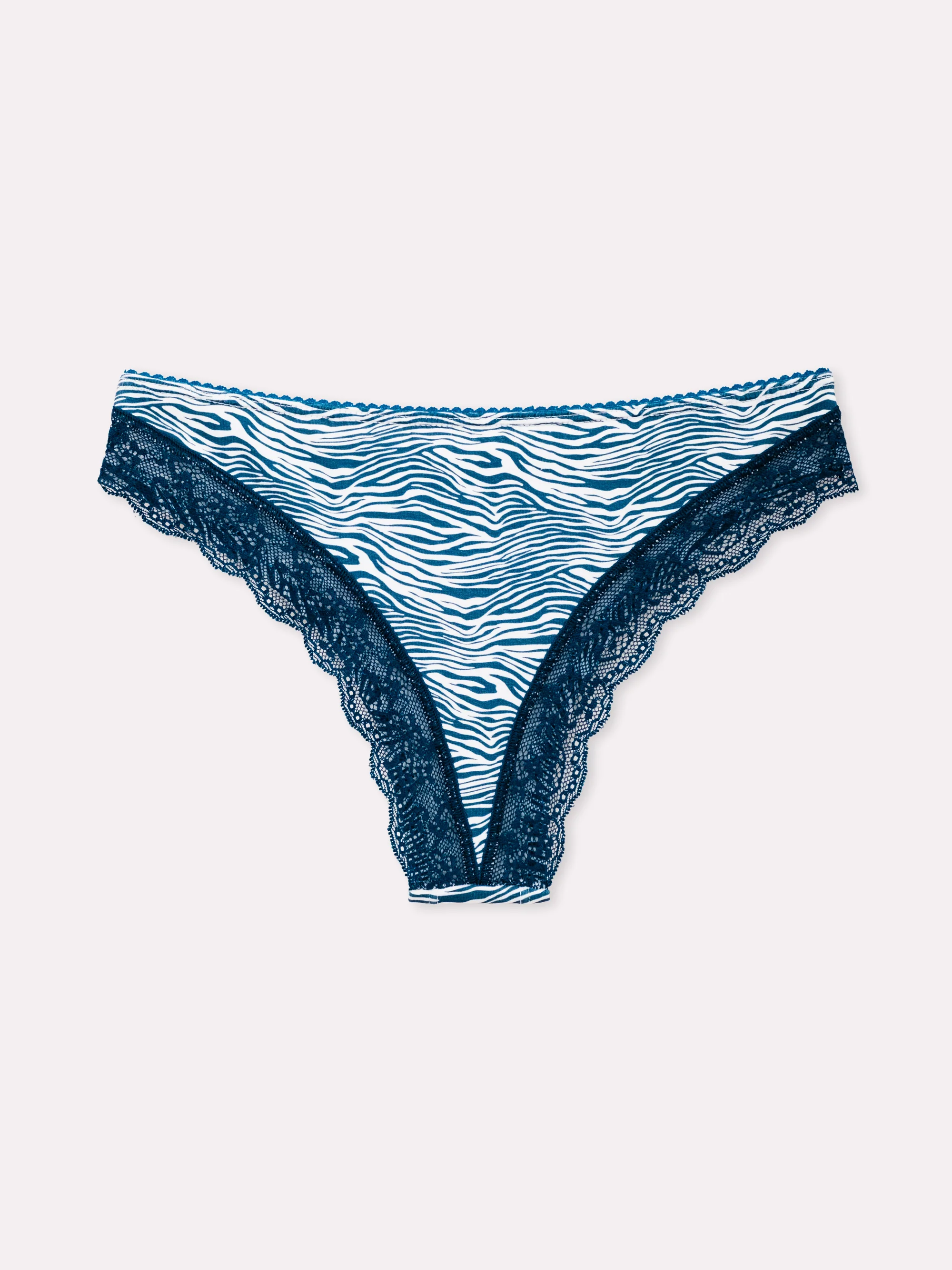 Brasiliana fantasia zebrata con pizzo serie Attimo - Image 8