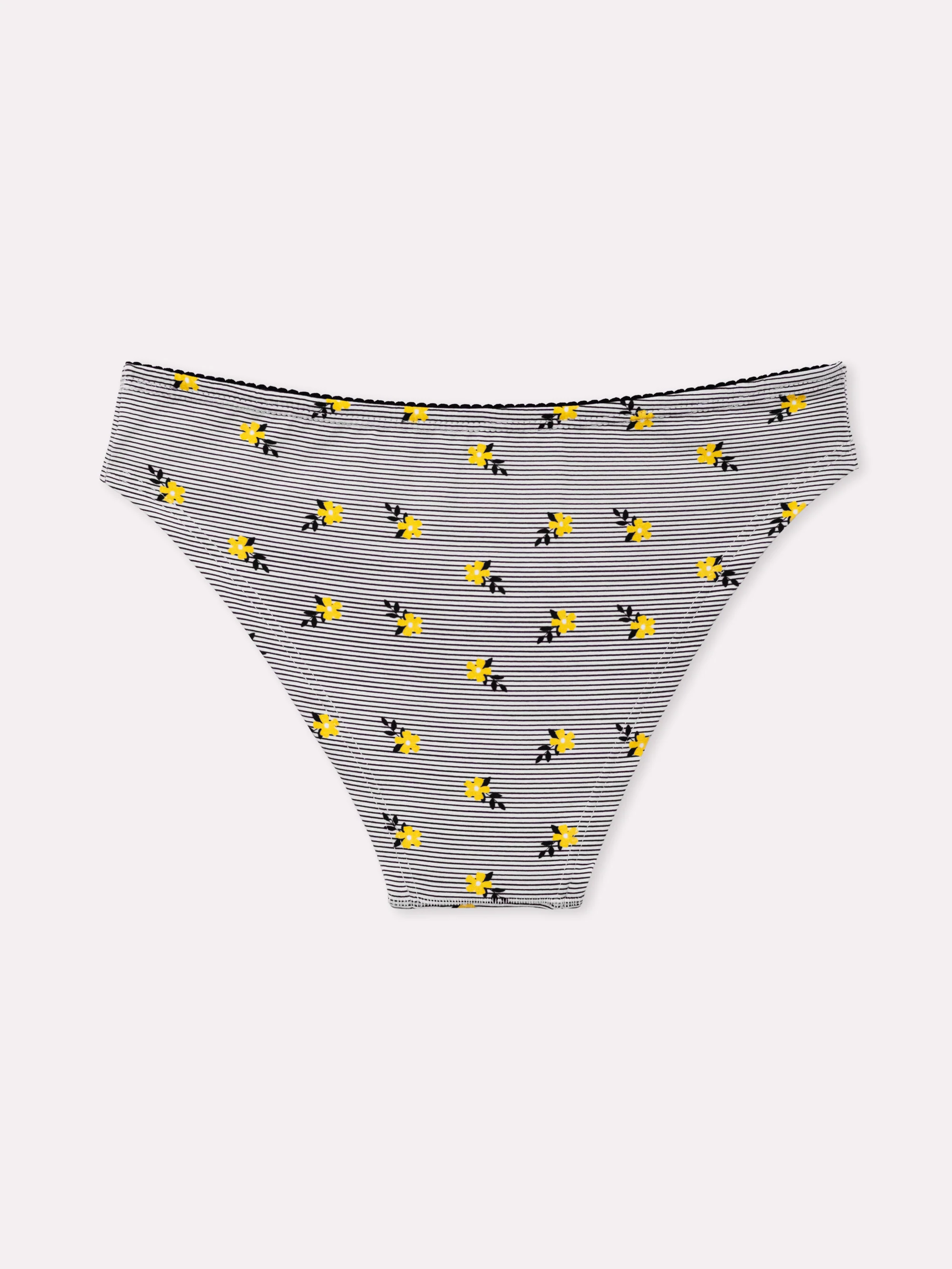 Slip con stampa floreale serie Carezza - Image 9