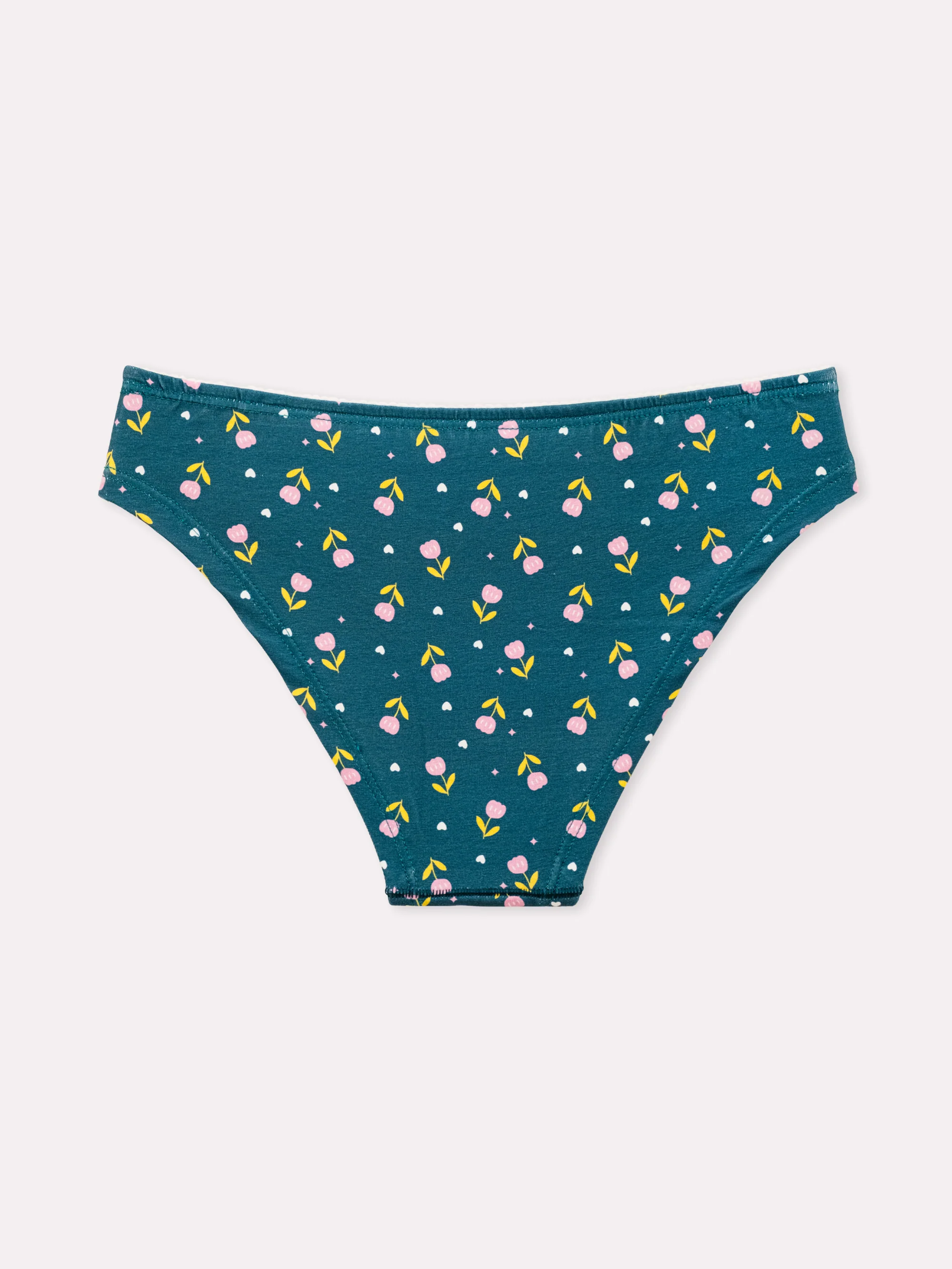 Slip in cotone a fantasia mista serie Melodia - Image 8