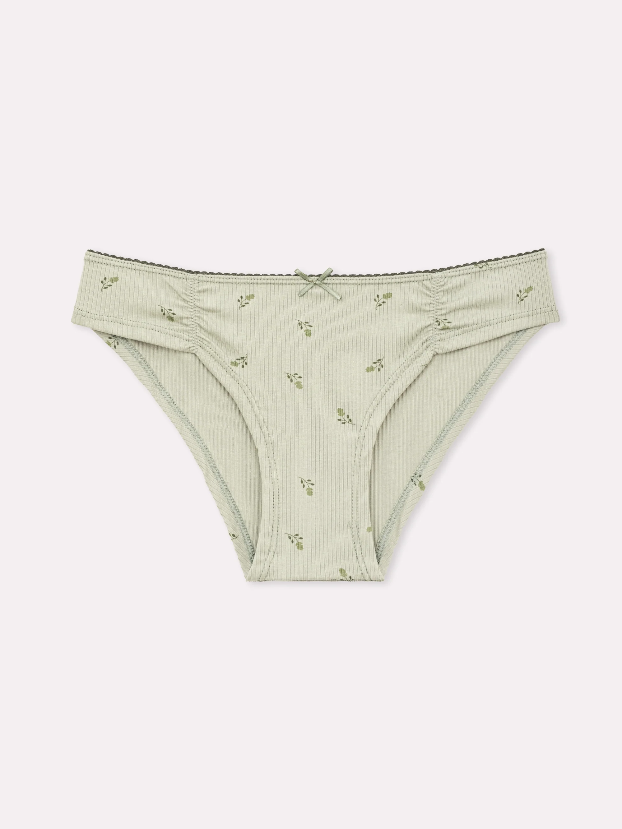 Slip in cotone elasticizzato a costine serie Essenza - Image 8
