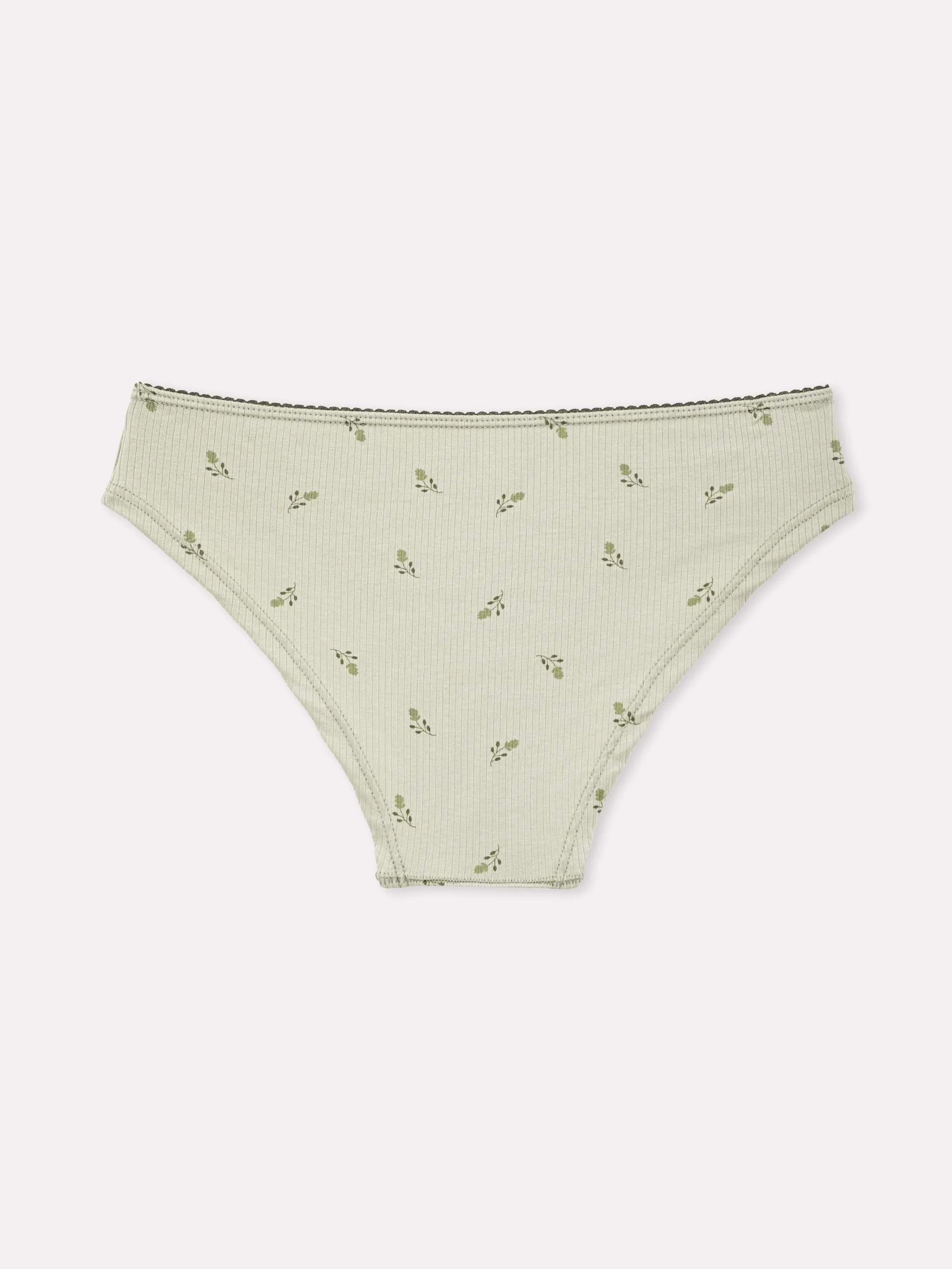 Slip in cotone elasticizzato a costine serie Essenza - Image 9