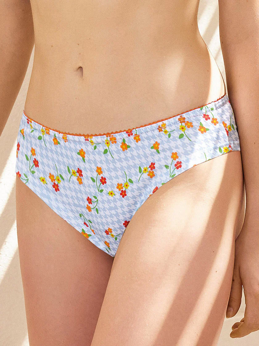 Slip in cotone a fantasia serie Alba