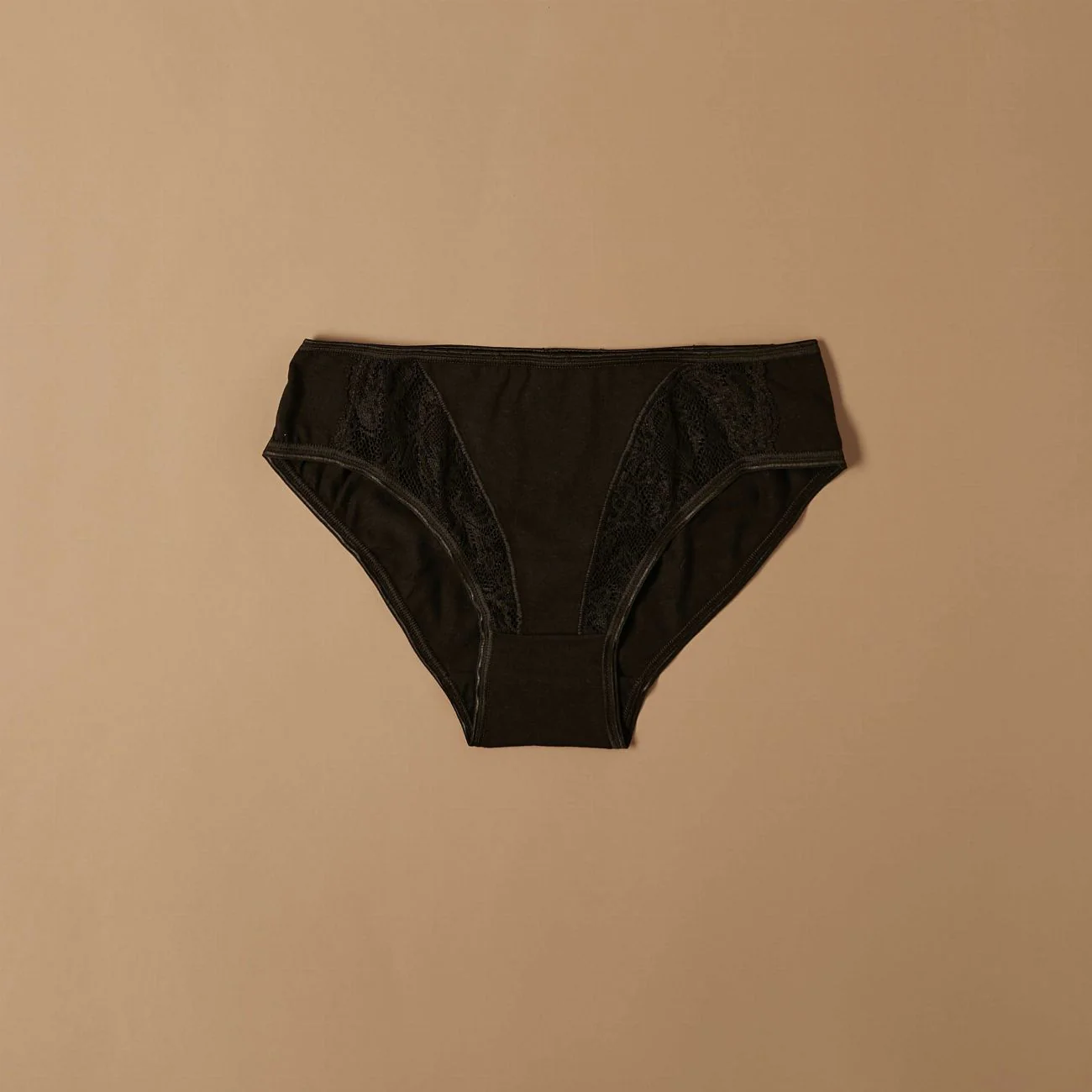 Slip in cotone bielastico e pizzo (3 pezzi) - Image 4