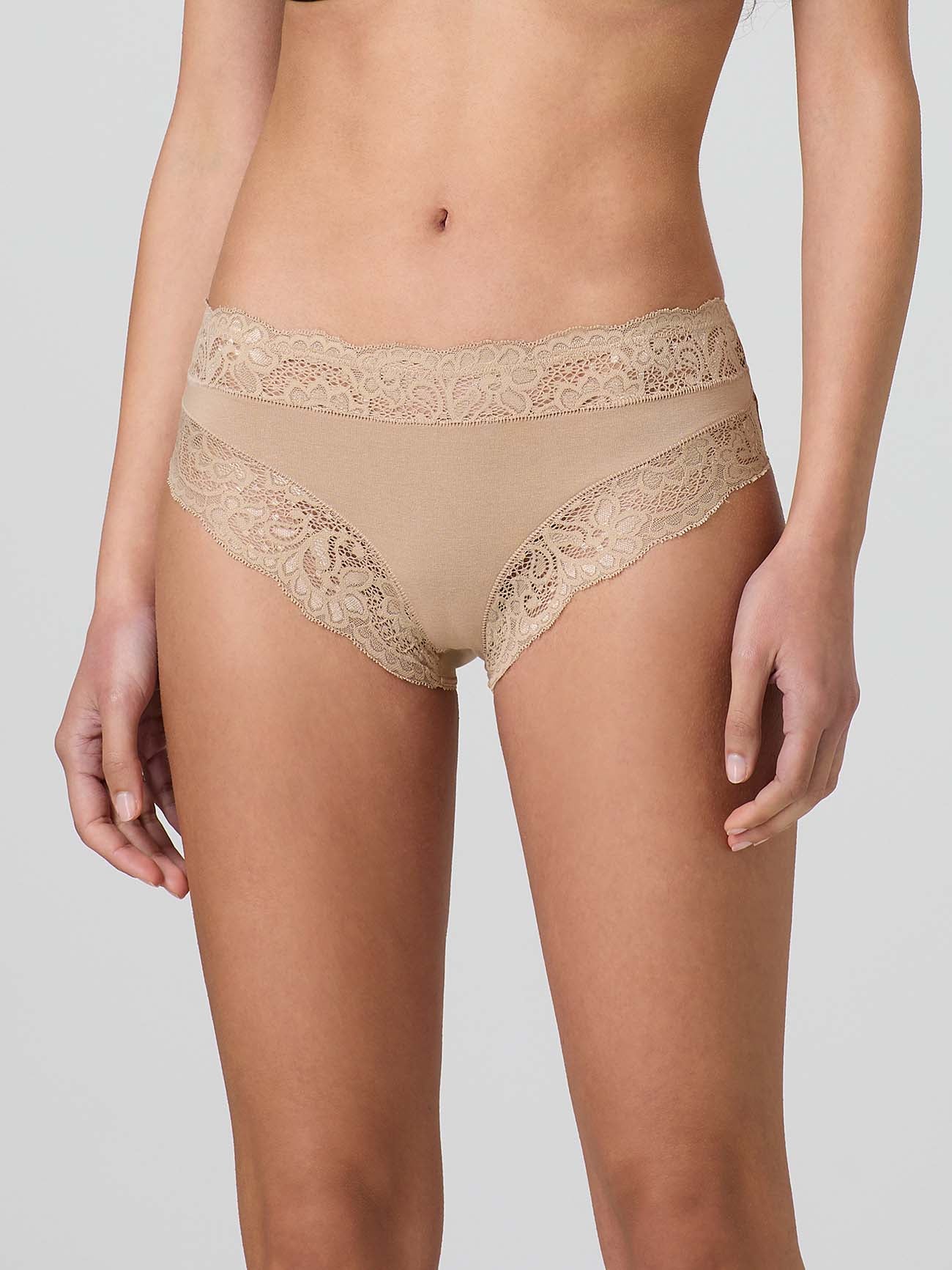 Slip in cotone modal e pizzo - Image 17