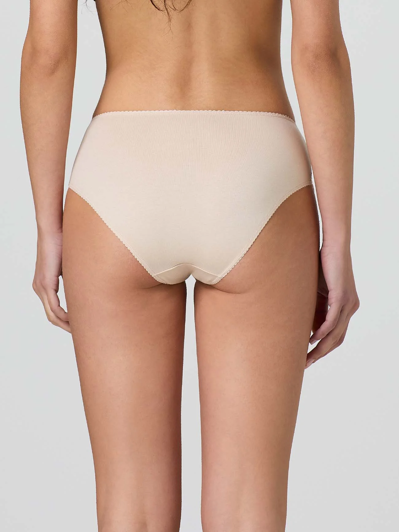 Slip in cotone modal e pizzo - Image 3