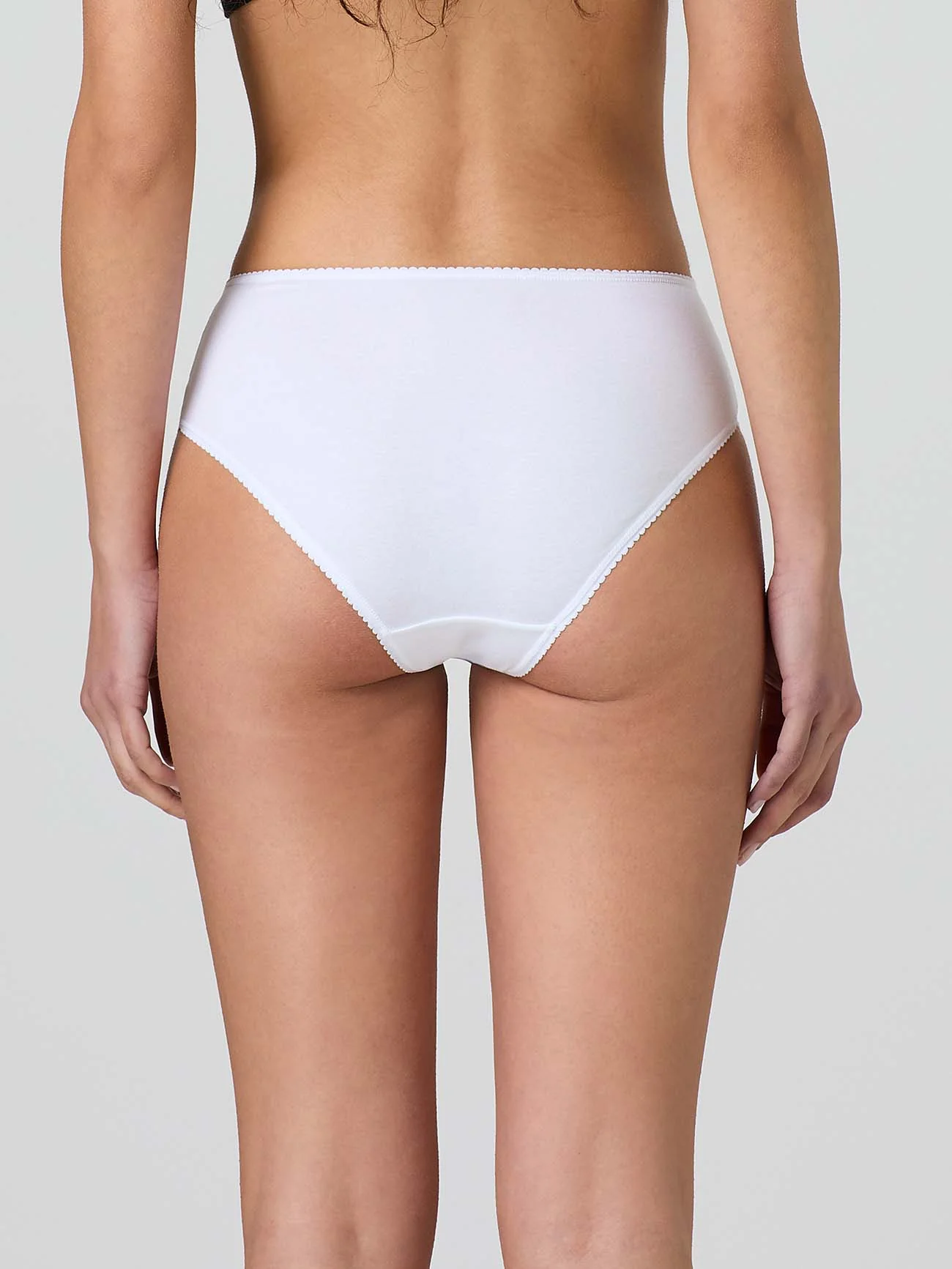 Slip in cotone modal e pizzo - Image 8