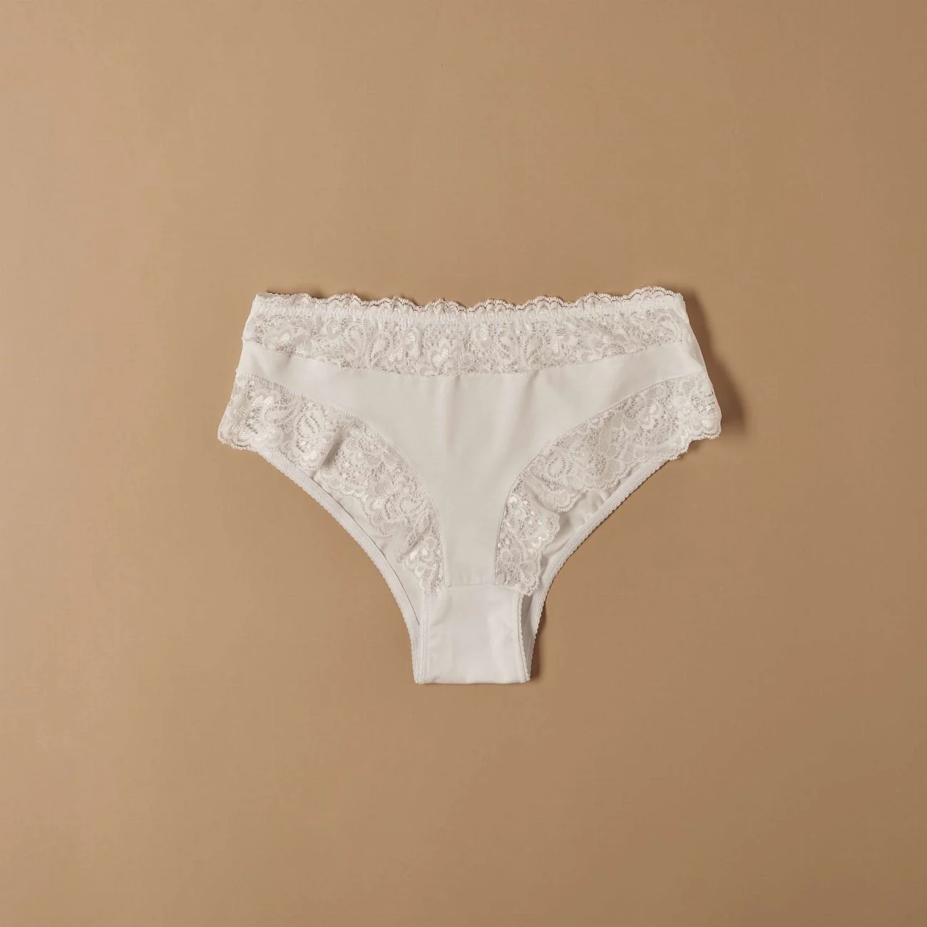 Slip in cotone modal e pizzo - Image 9