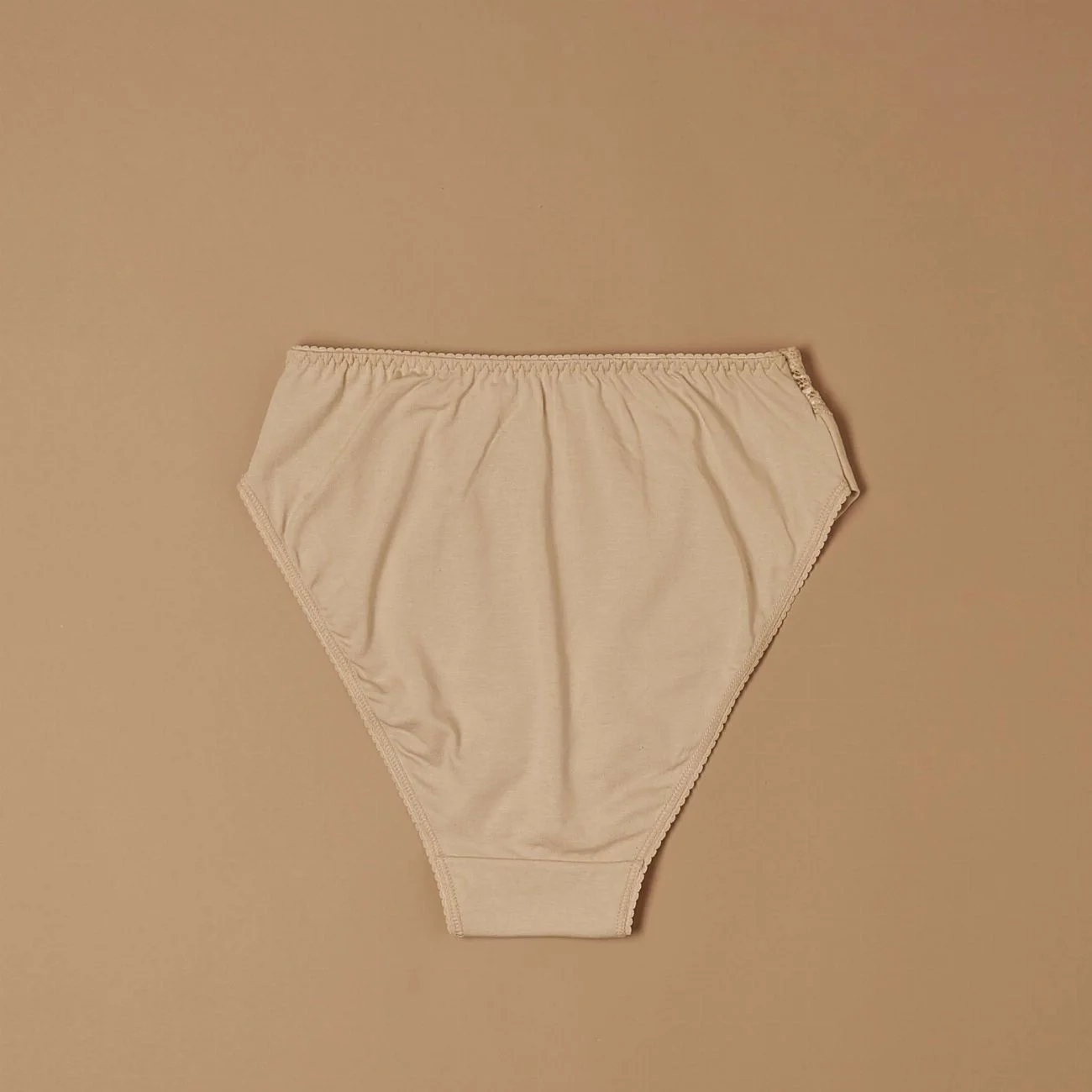 Slip in cotone modal e inserti in pizzo - Image 5