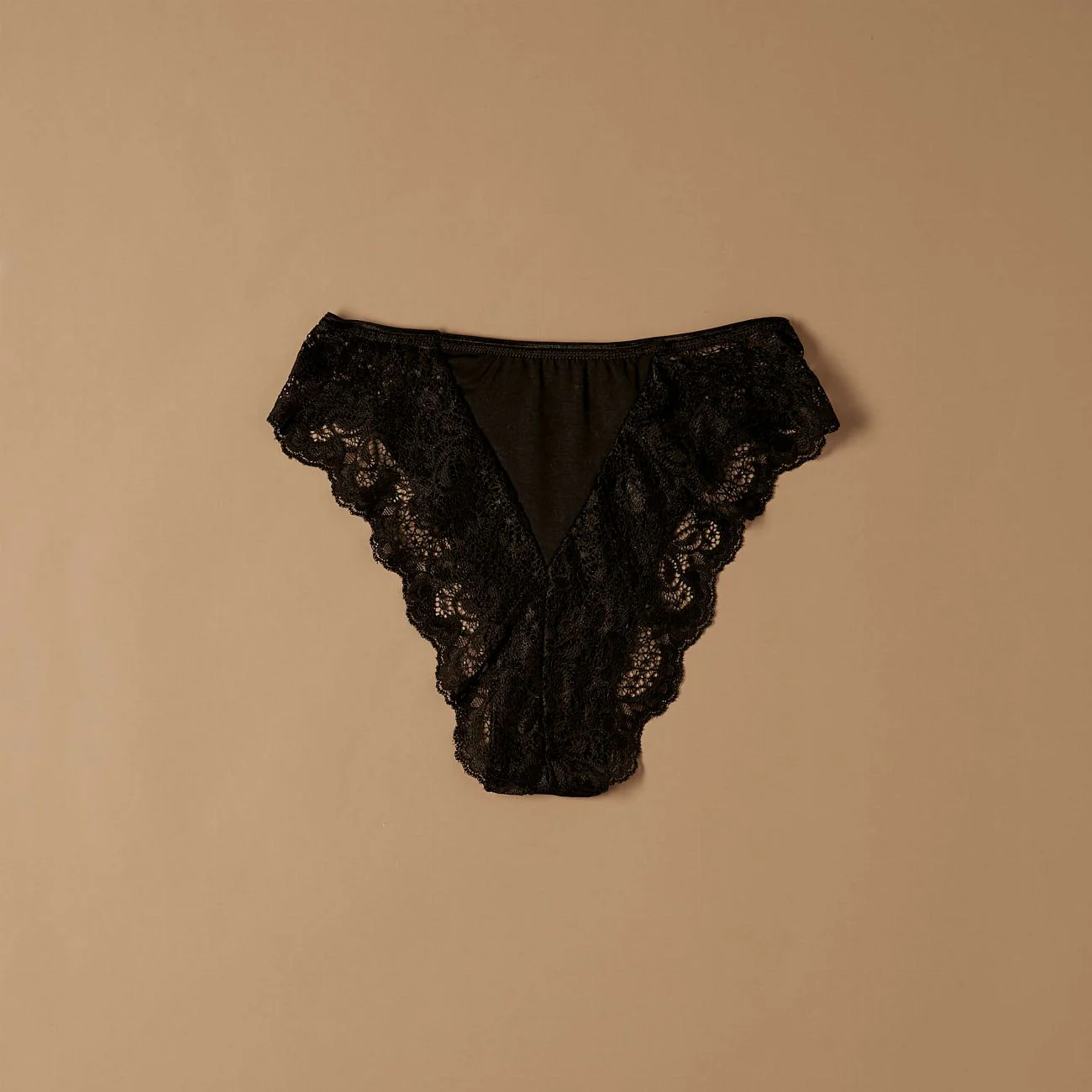 Slip in cotone modal e pizzo sul retro - Image 6