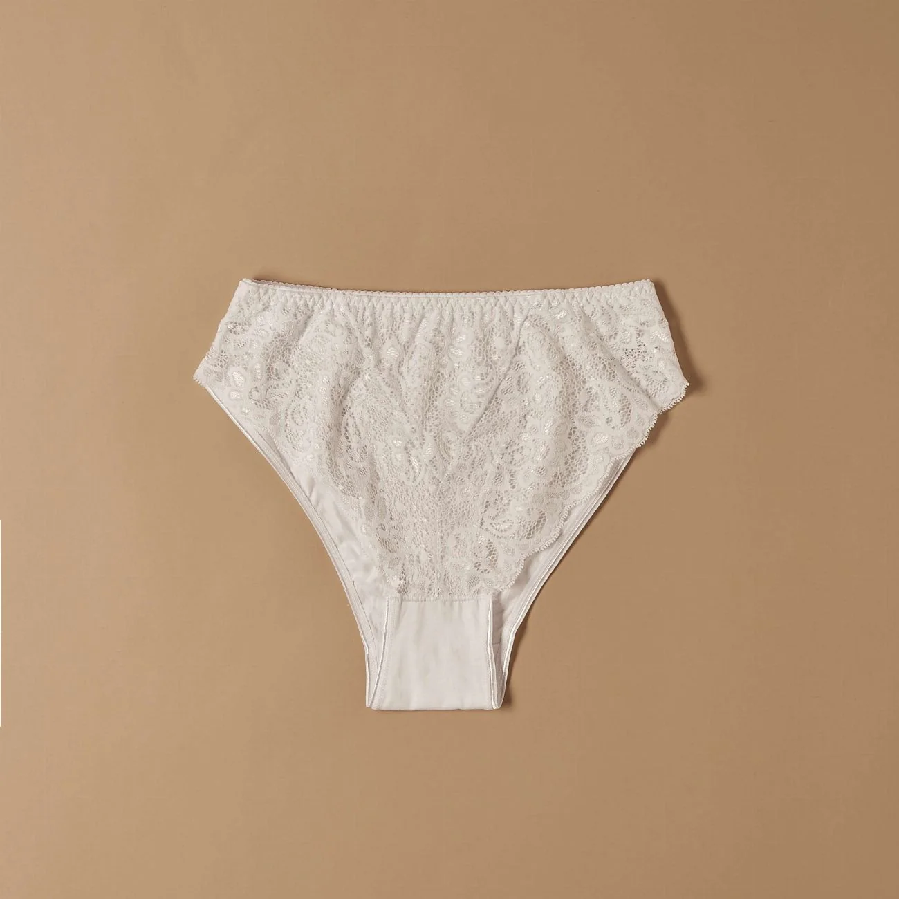 Slip in cotone modal con pizzo frontale - Image 4