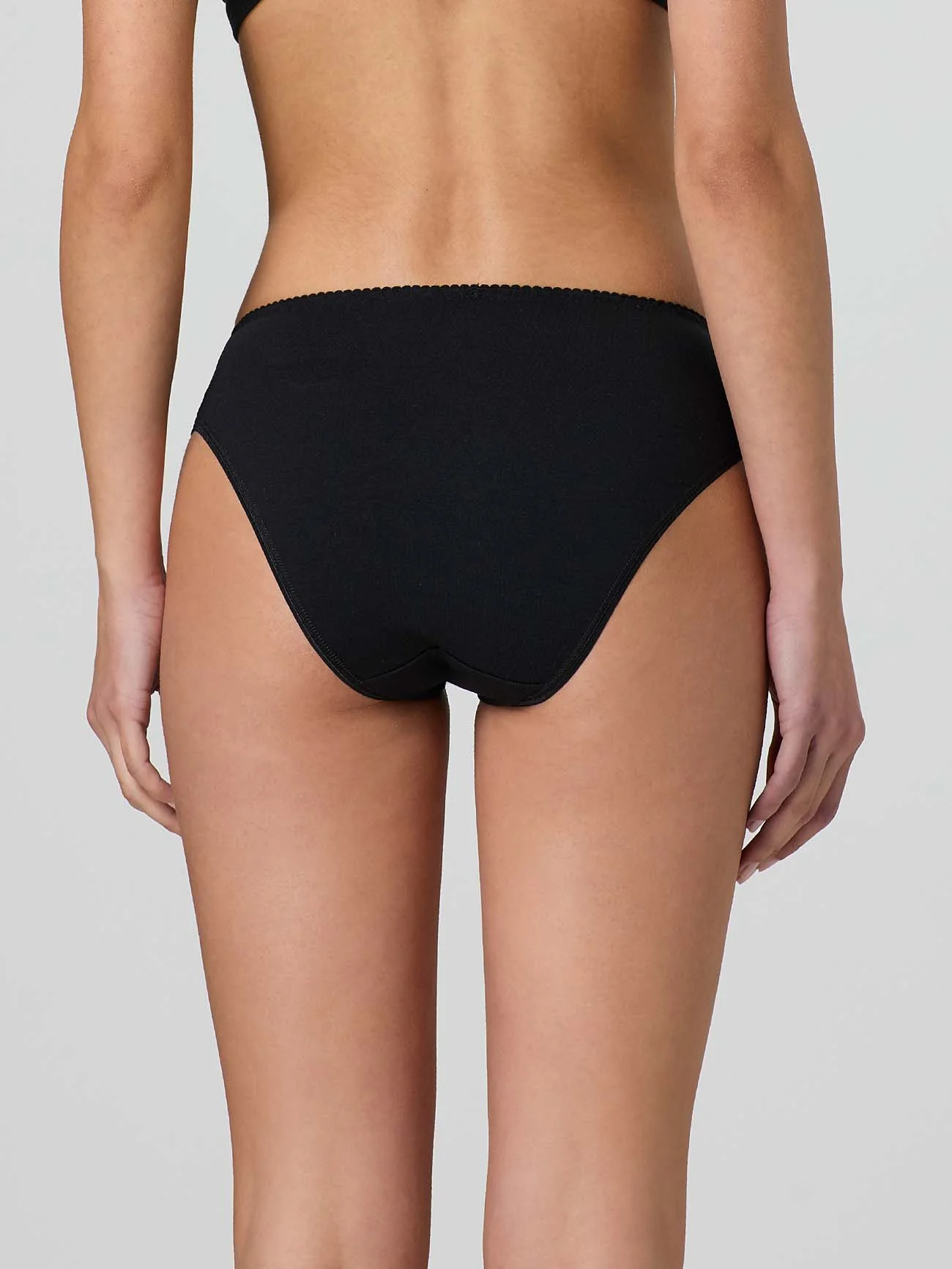 Slip in cotone modal con pizzo frontale - Image 8
