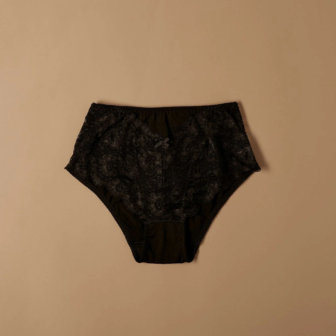 Midi in cotone modal e pizzo - Image 4