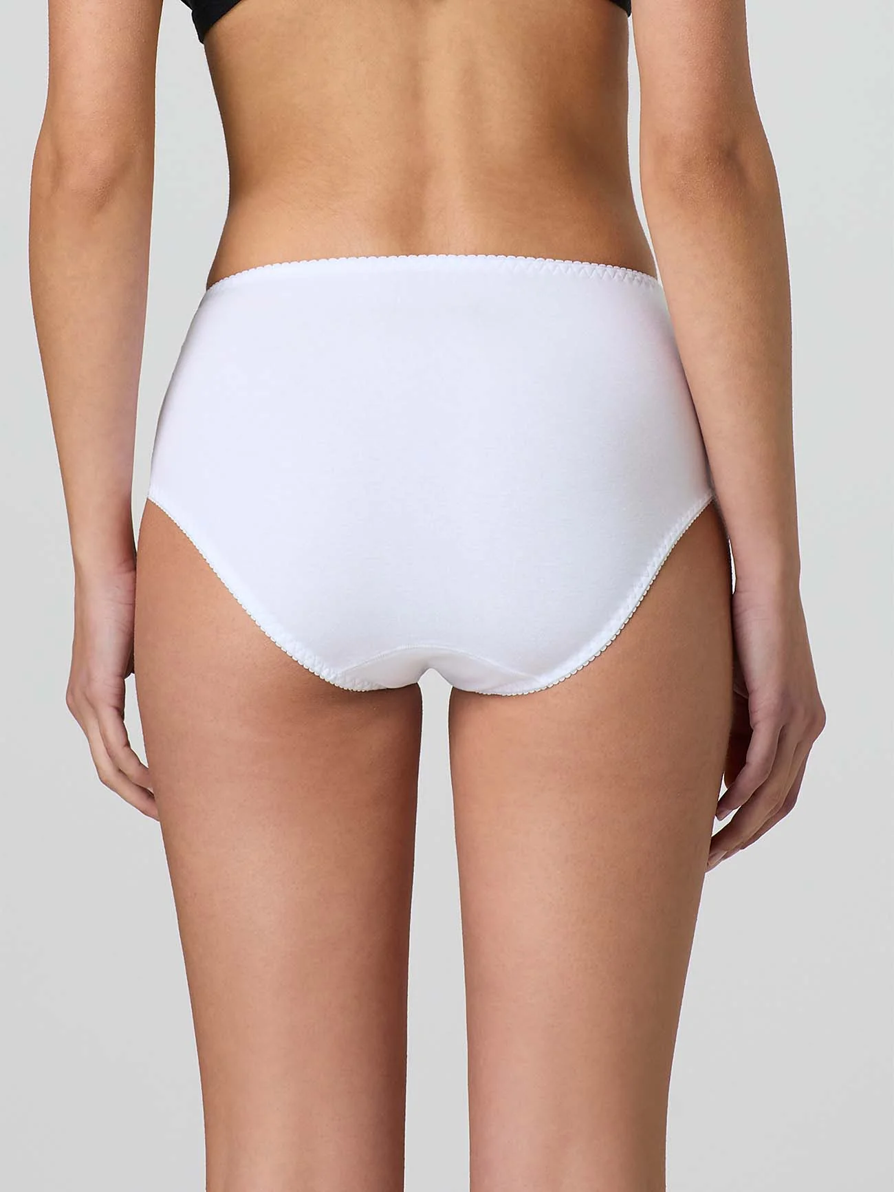Midi in cotone modal e pizzo - Image 8