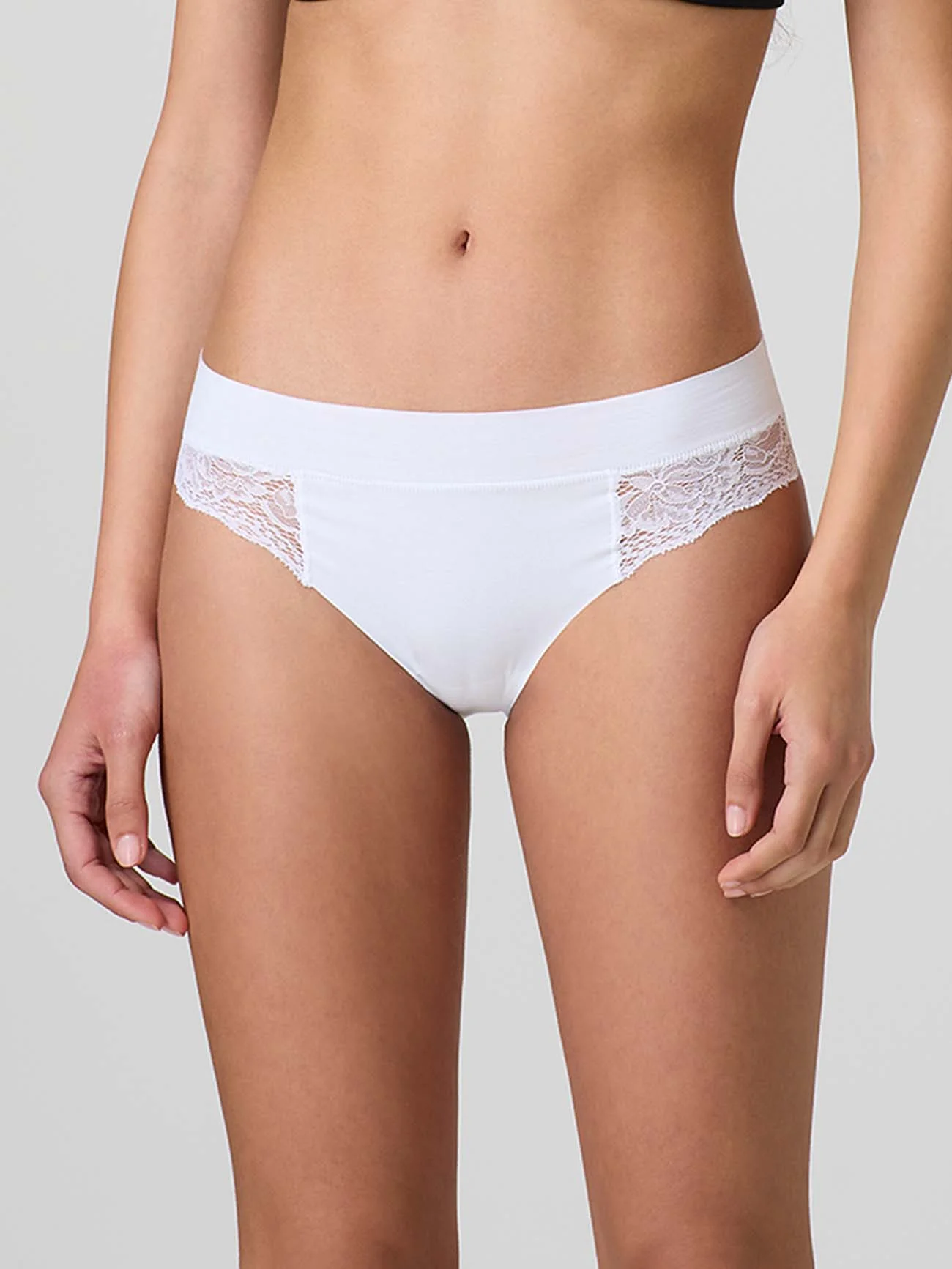 Slip taglio laser con pizzo frontale e retro - Image 2