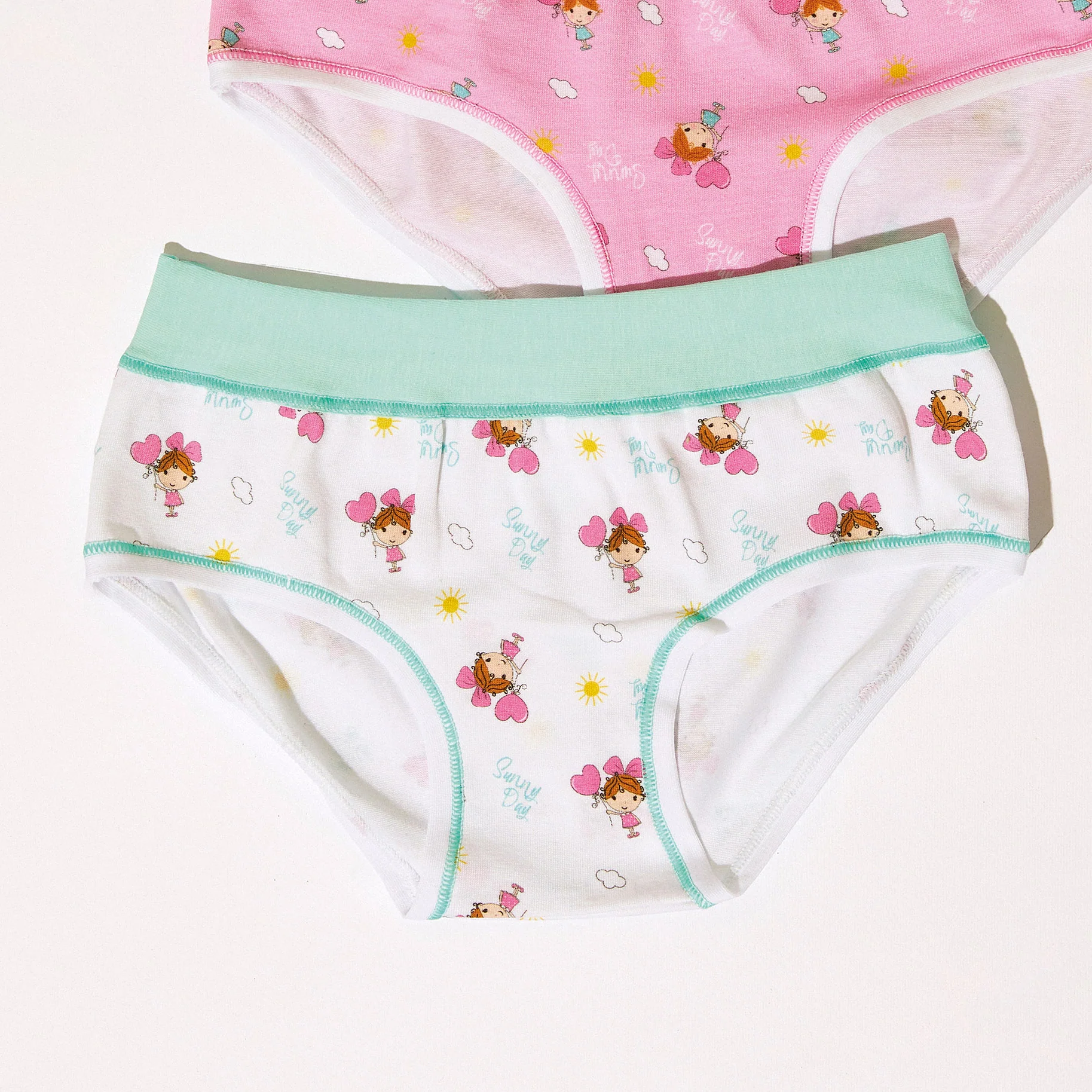 Slip bambina fantasia bambolina con fascia alta - Image 4
