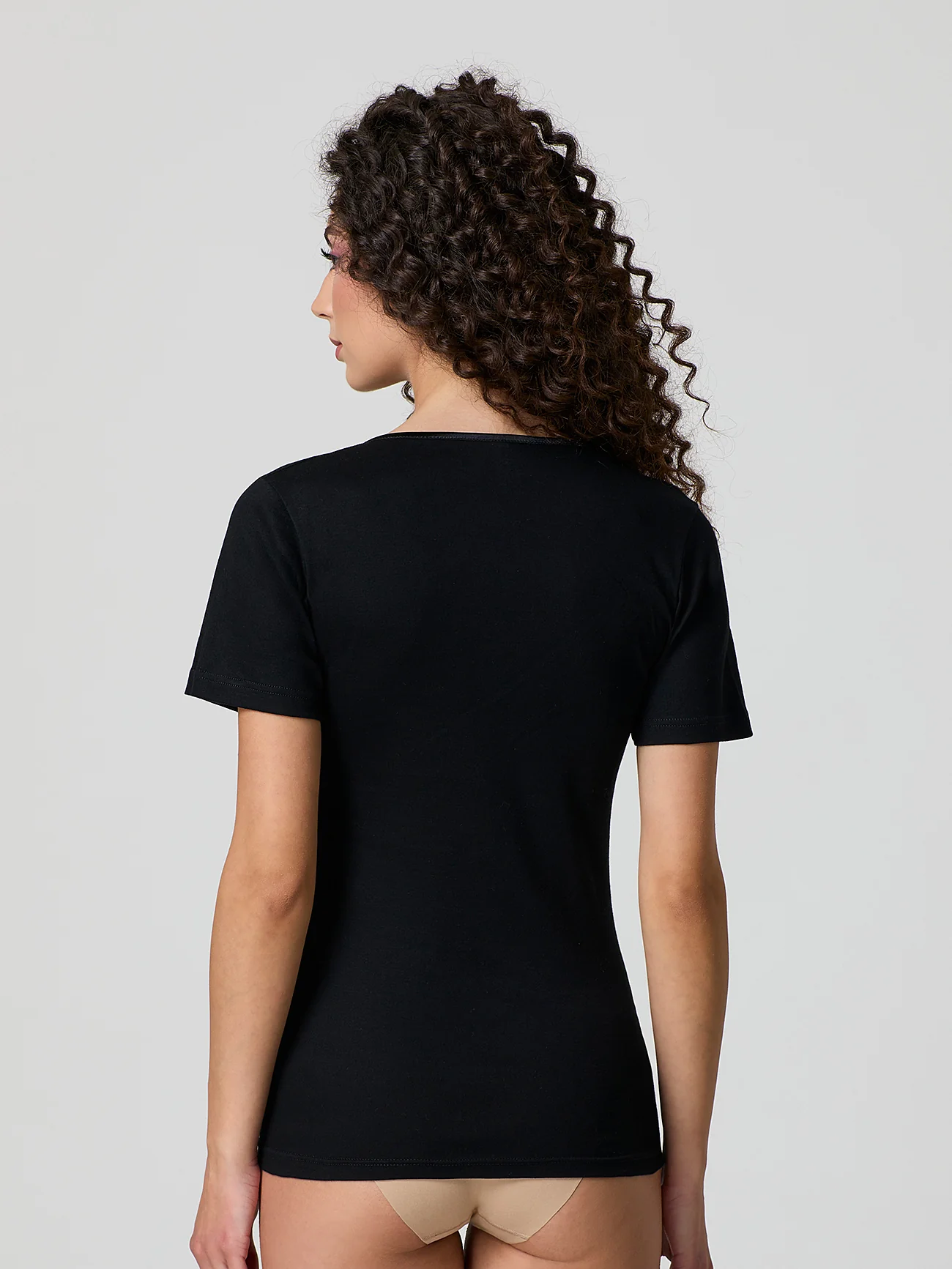 T-shirt con profilo in raso (3 pezzi) - Image 6