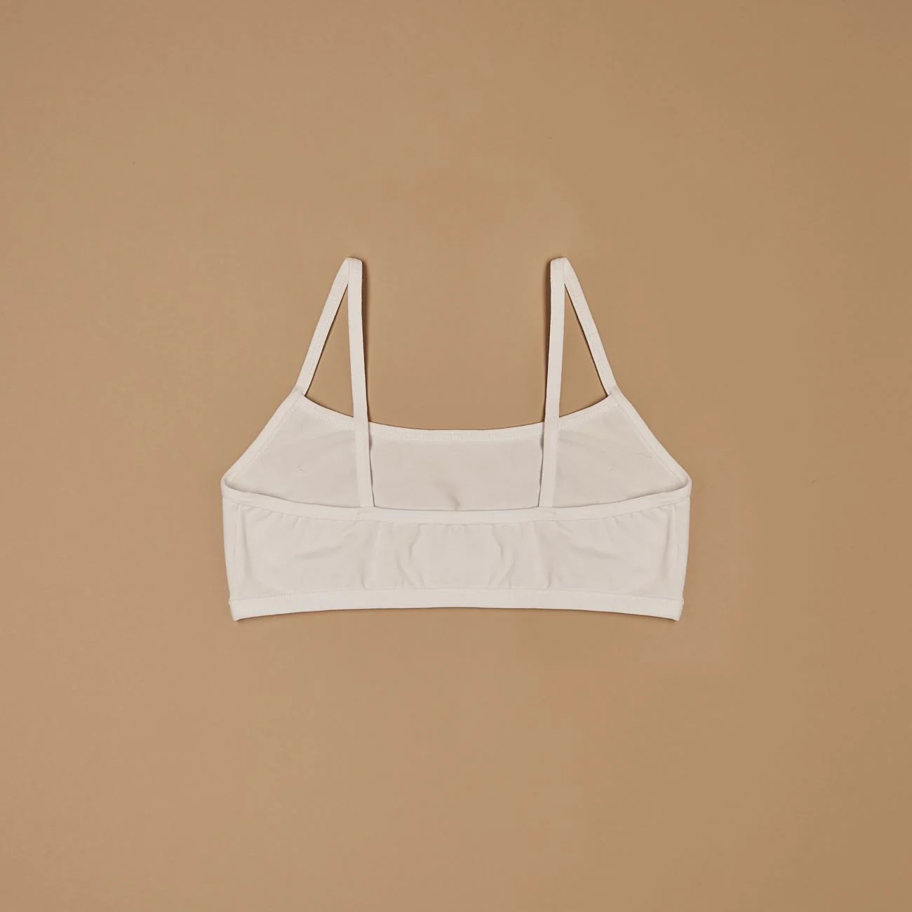 Top brassiere con spalline in cotone modal - Image 11