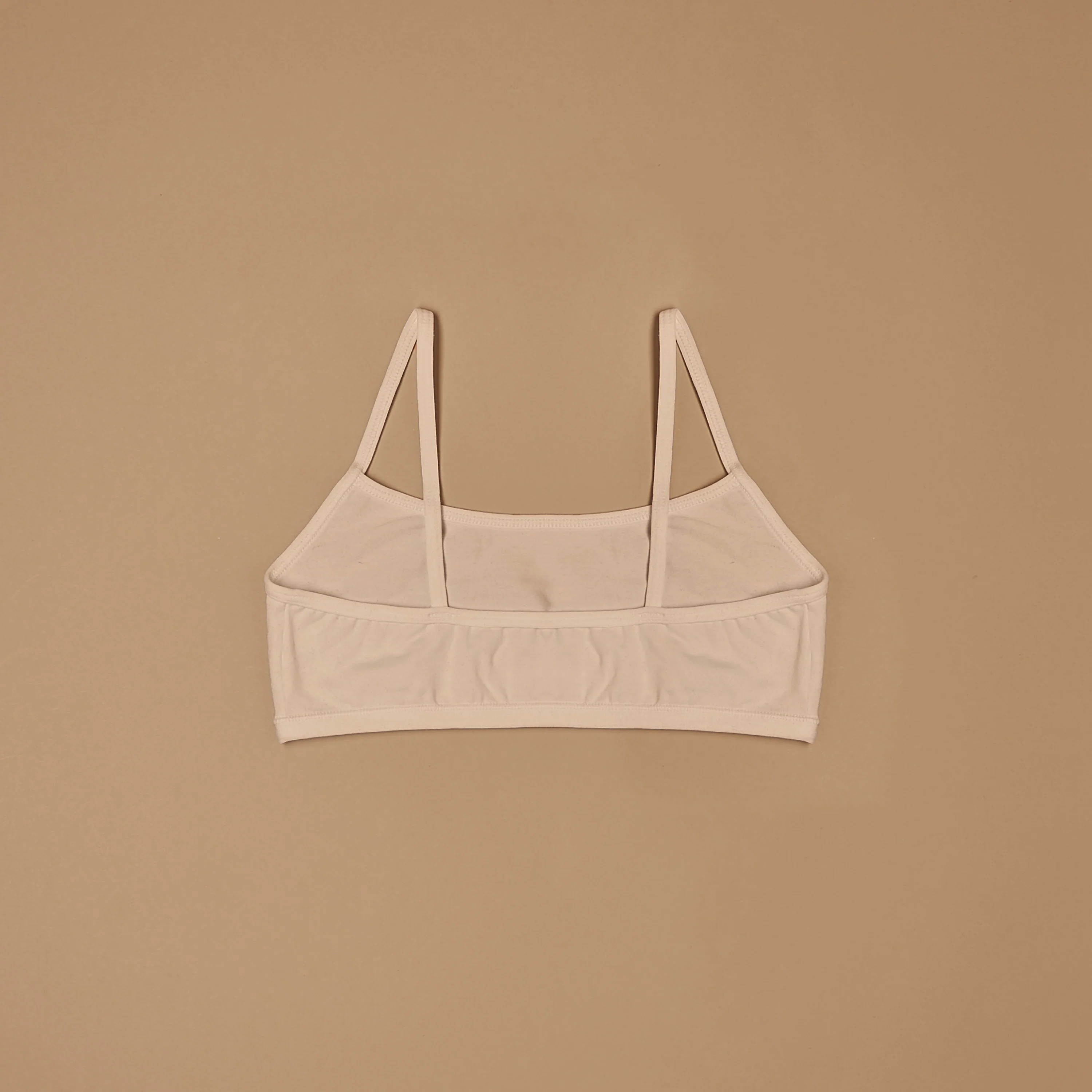 Top brassiere con spalline in cotone modal - Image 4
