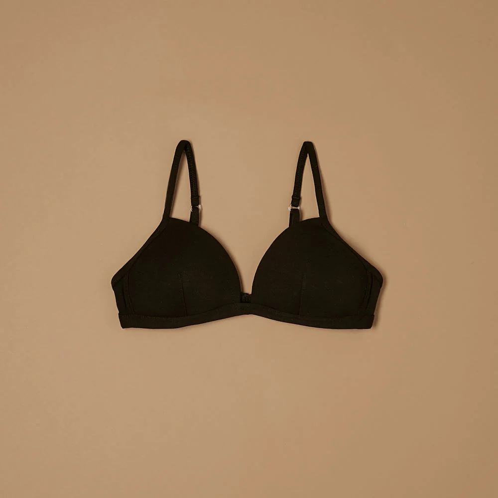 Reggiseno a triangolo imbottito in cotone modal - Image 3