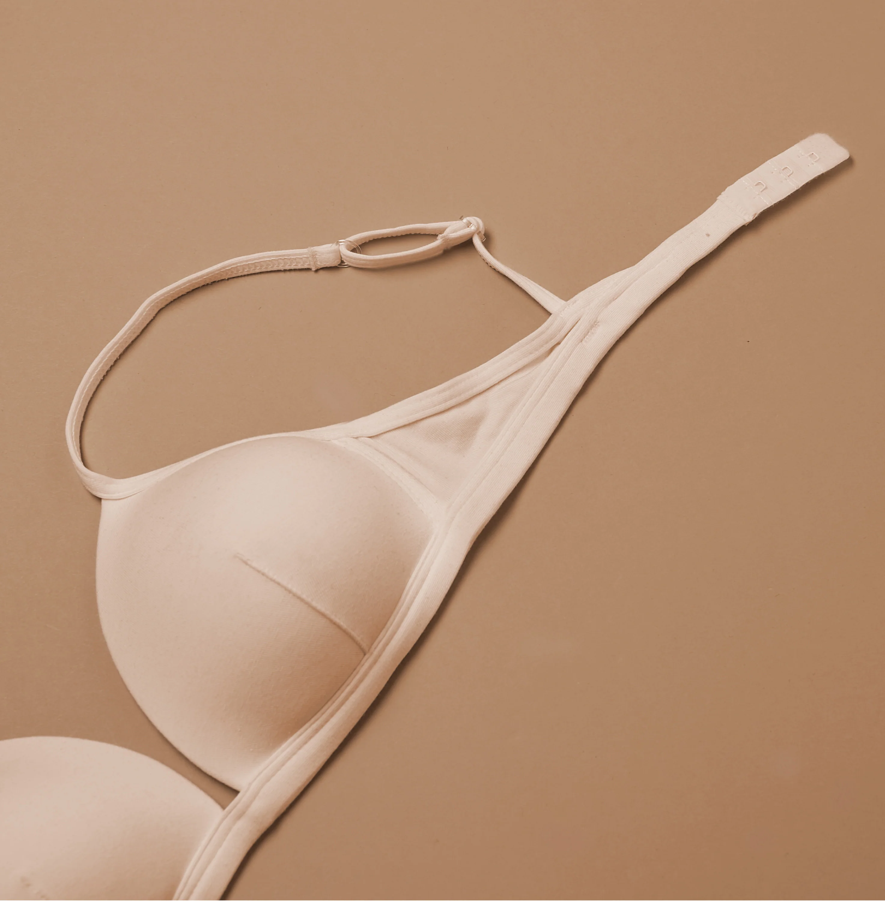 Reggiseno a triangolo imbottito in cotone modal - Image 8